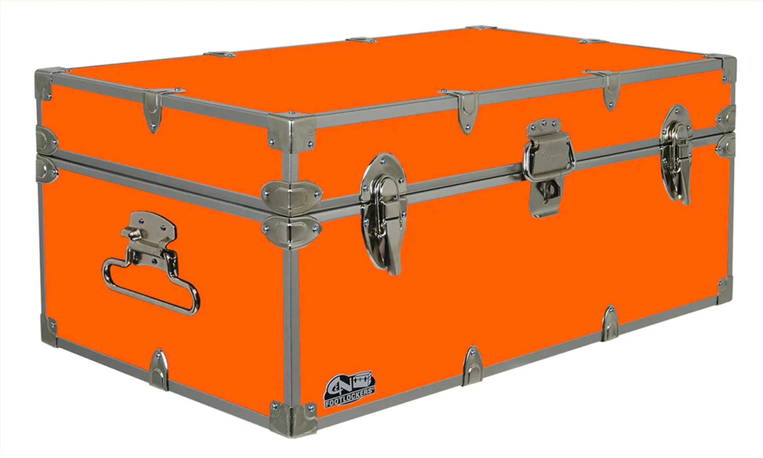 Happy Camper Steel Footlocker Trunk 32x18x13.5