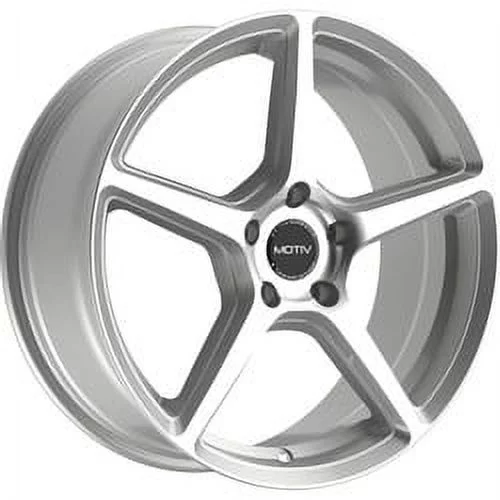 Motiv 16x7.5 5X4.50 433MS Blade Silver Wheel Rim