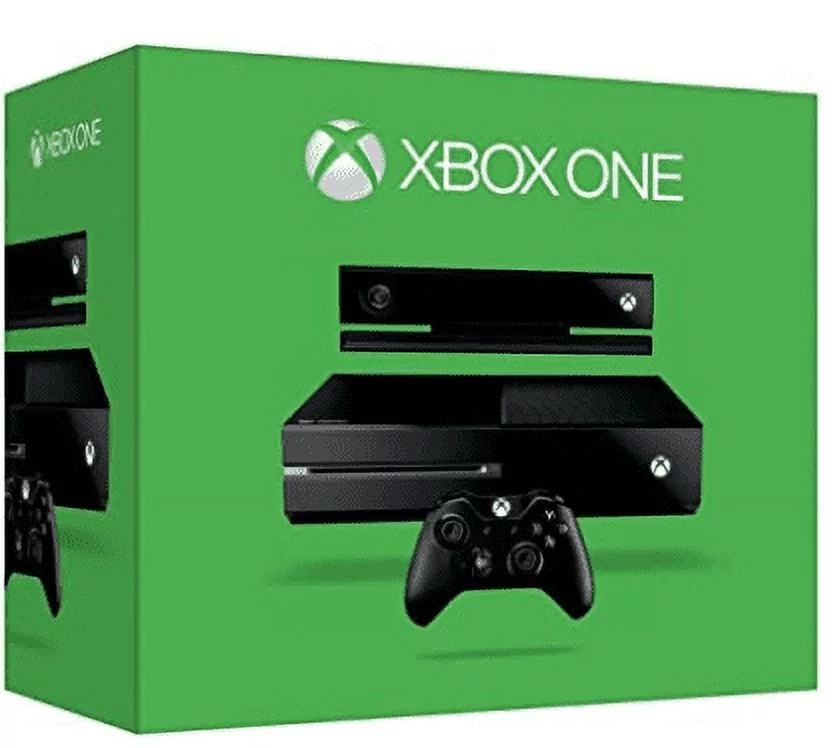 Microsoft Xbox One 500GB Console with Kinect, Black, 7UV-00015