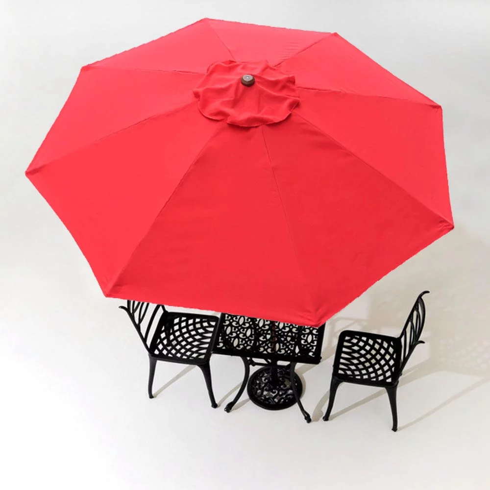 Yescom 10Ft 8 Rib Umbrella Replacement Cover Canopy Top Patio Outdoor Market Deck Yard Garden Pool