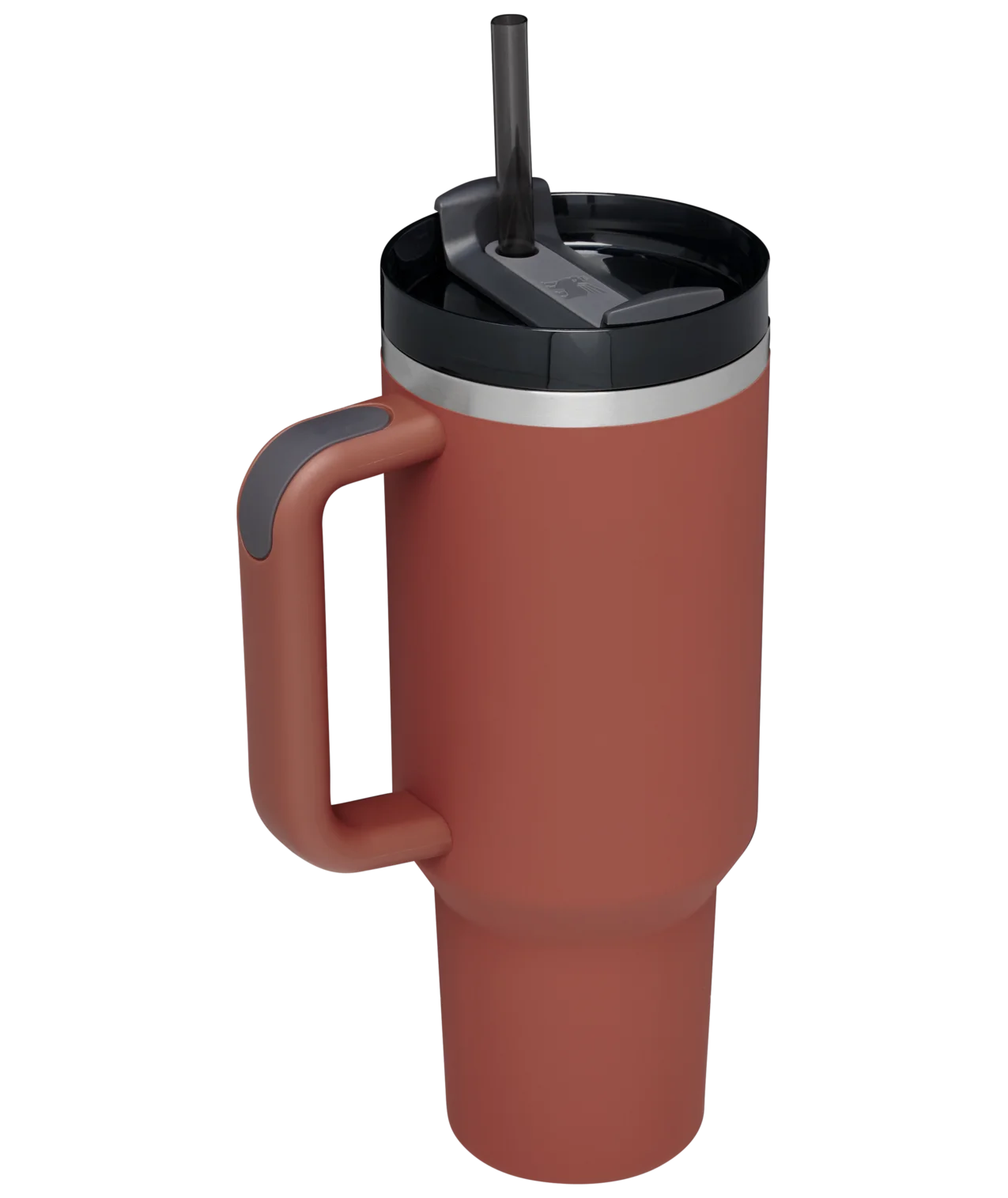 Stanley The Quencher H2.0 FlowState Tumbler (Soft Matte) | 40 OZ - Red Rust