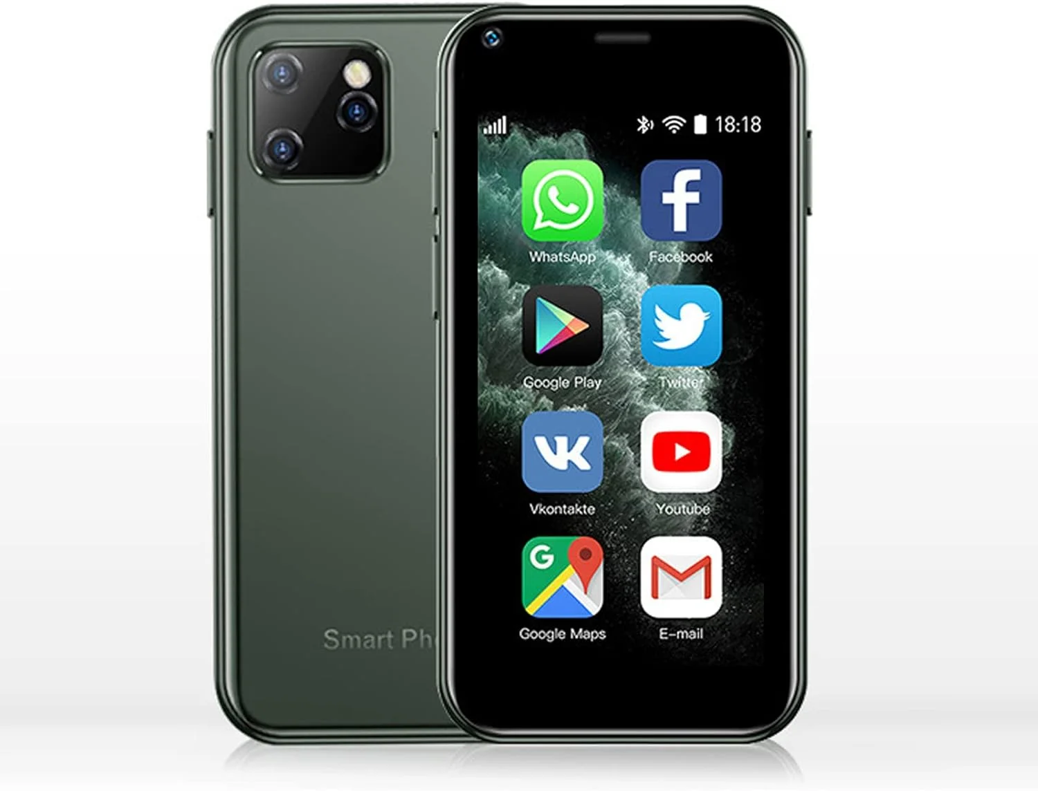 SOYES XS11 Mini Mobile Phone 2.5 in Cell Phone WiFi GPS 1GB+8GB Quad Core for Android Smart Phone for Students