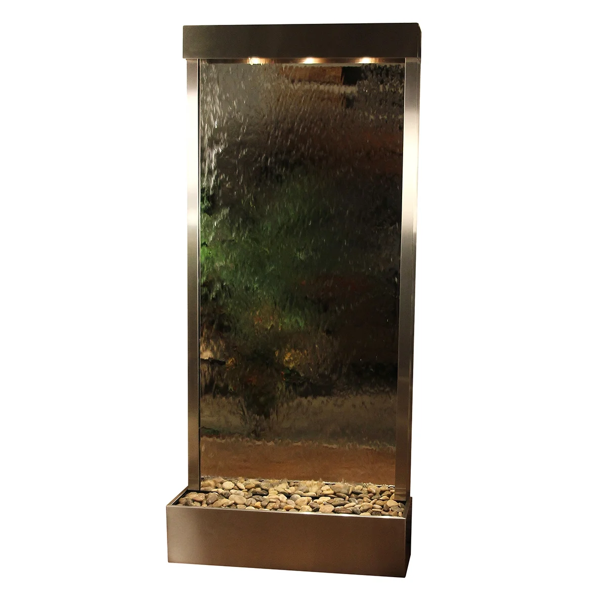 Adagio Tranquil River Fountain - Flush Mount - Stainless Steel - Choose Options