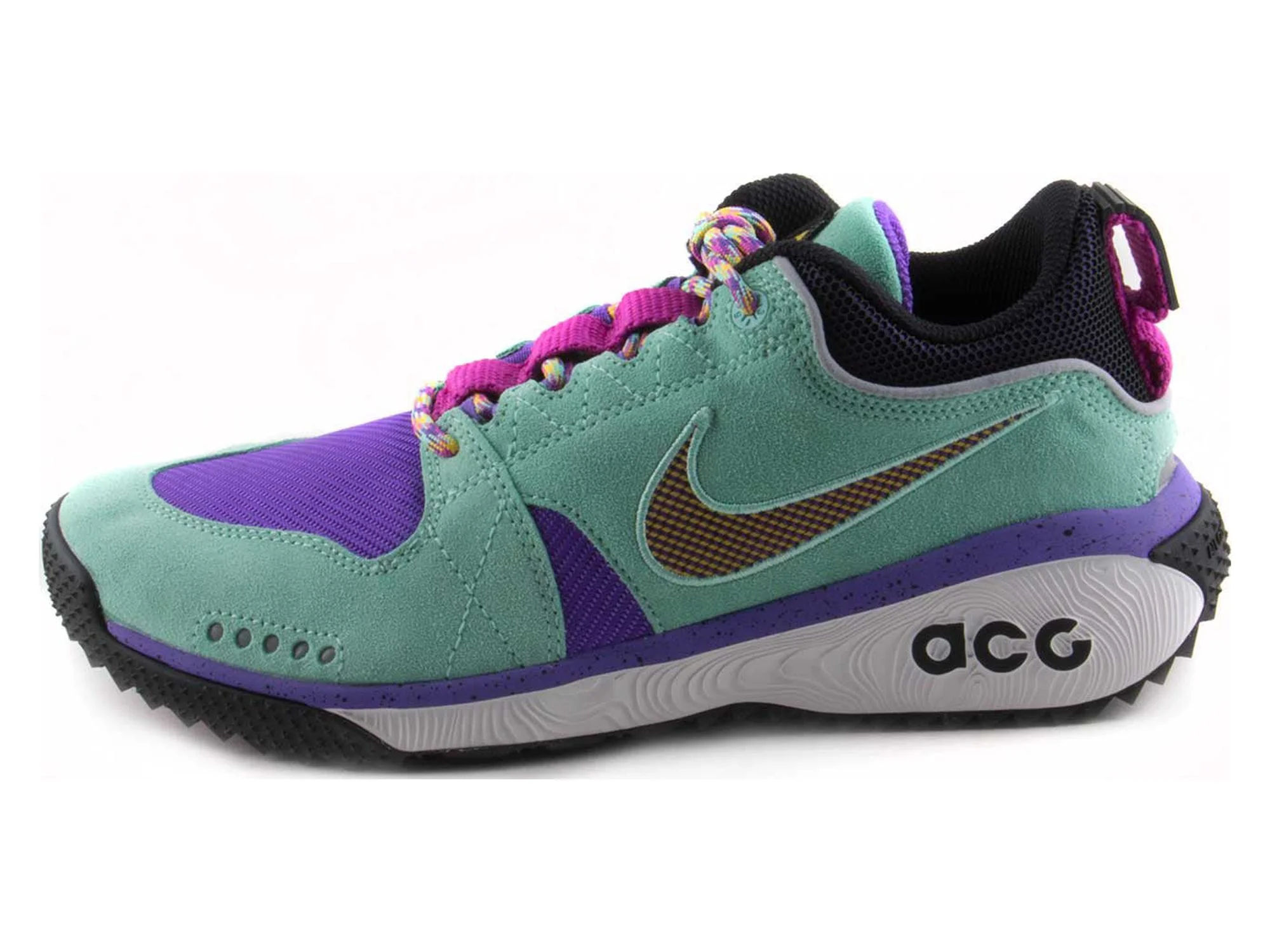 Mens Nike ACG Dog Mountain Emerald Rise Black Hyper Magenta Tour Yello
