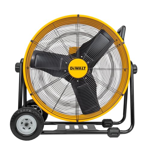 DEWALT Drum Fan High-Velocity Industrial, Drum, Floor