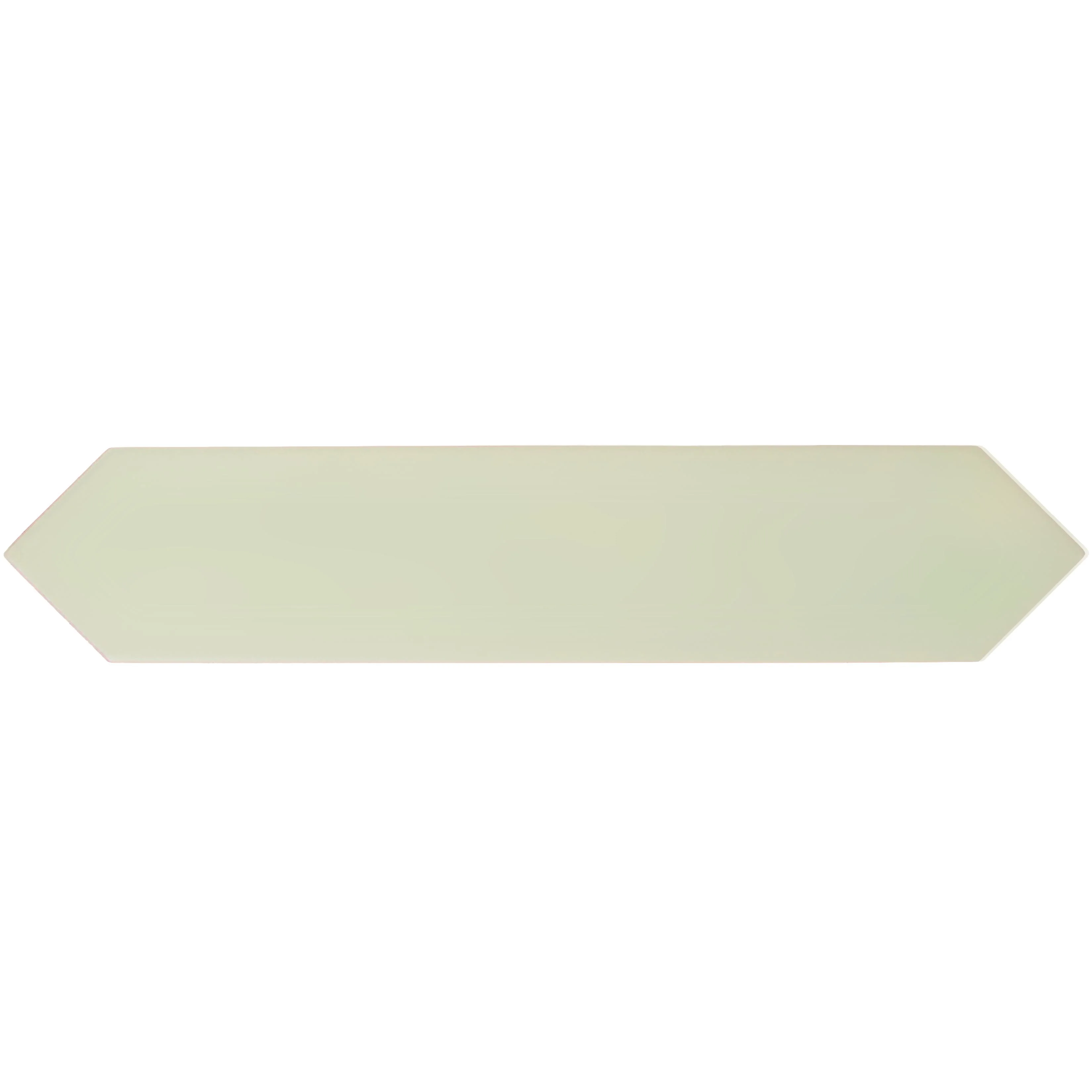 Piquet 2 in. x 10 in. Matte Green Ceramic Picket Wall and Floor Tile (5.38 sq. ft./case) (44-pack)