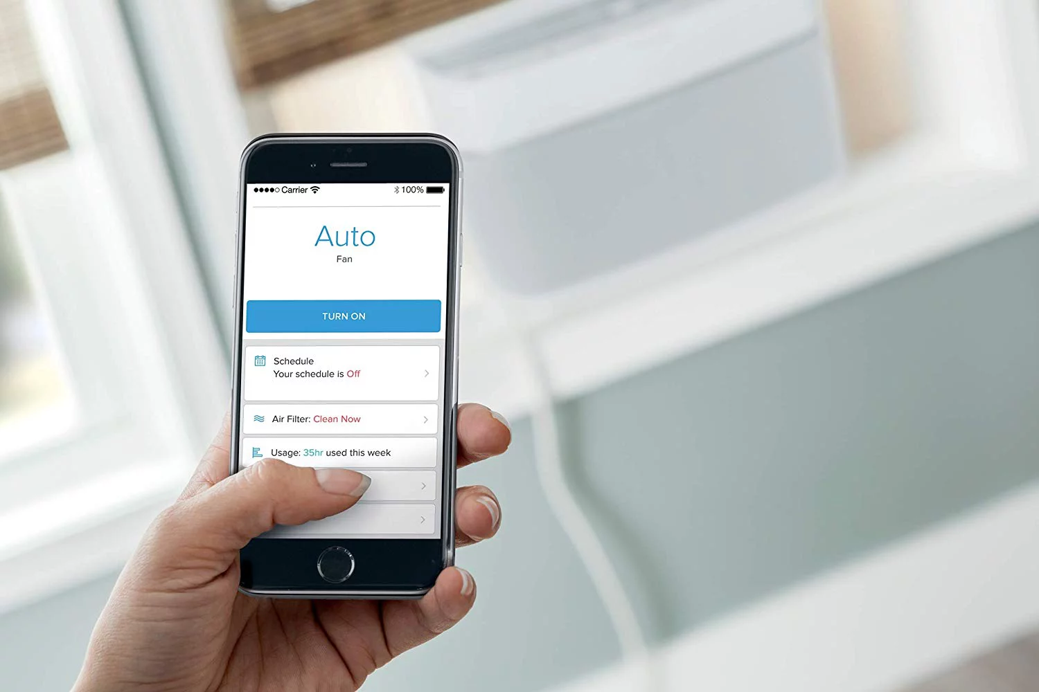 Frigidaire Gallery Energy Star 12,000 BTU 115V Cool Connect Smart Window Air Conditioner with Wi-Fi Control, White