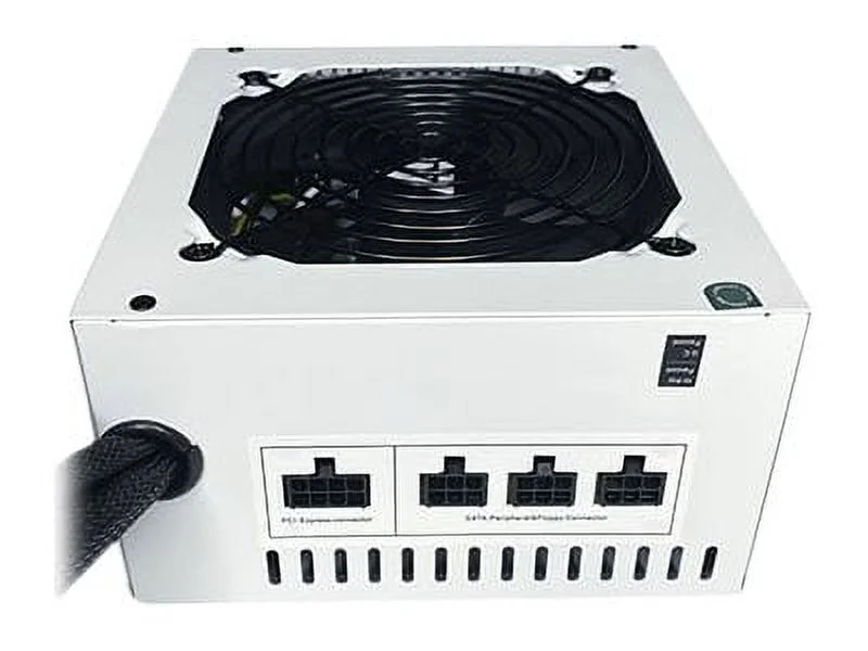 Apevia Essence ATX-ES600WH - Power supply (internal) - ATX12V 2.3/ EPS12V - AC 115/230 V - 600 Watt - white