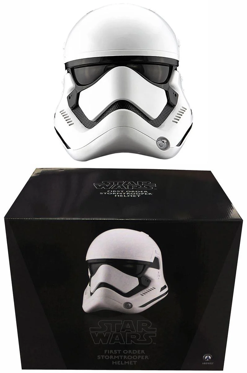 Star Wars The Force Awakens Stormtrooper 1:1 Scale Helmet By Anovos