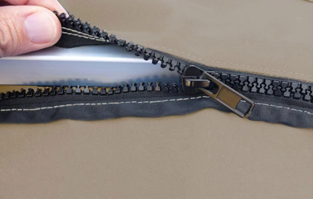 Summerset by Eevelle USA, SS-544B, Marine Grade 600D Outboard Watercraft 3-Bow Bimini Top Boat Vehicle Canvas Cover, 54