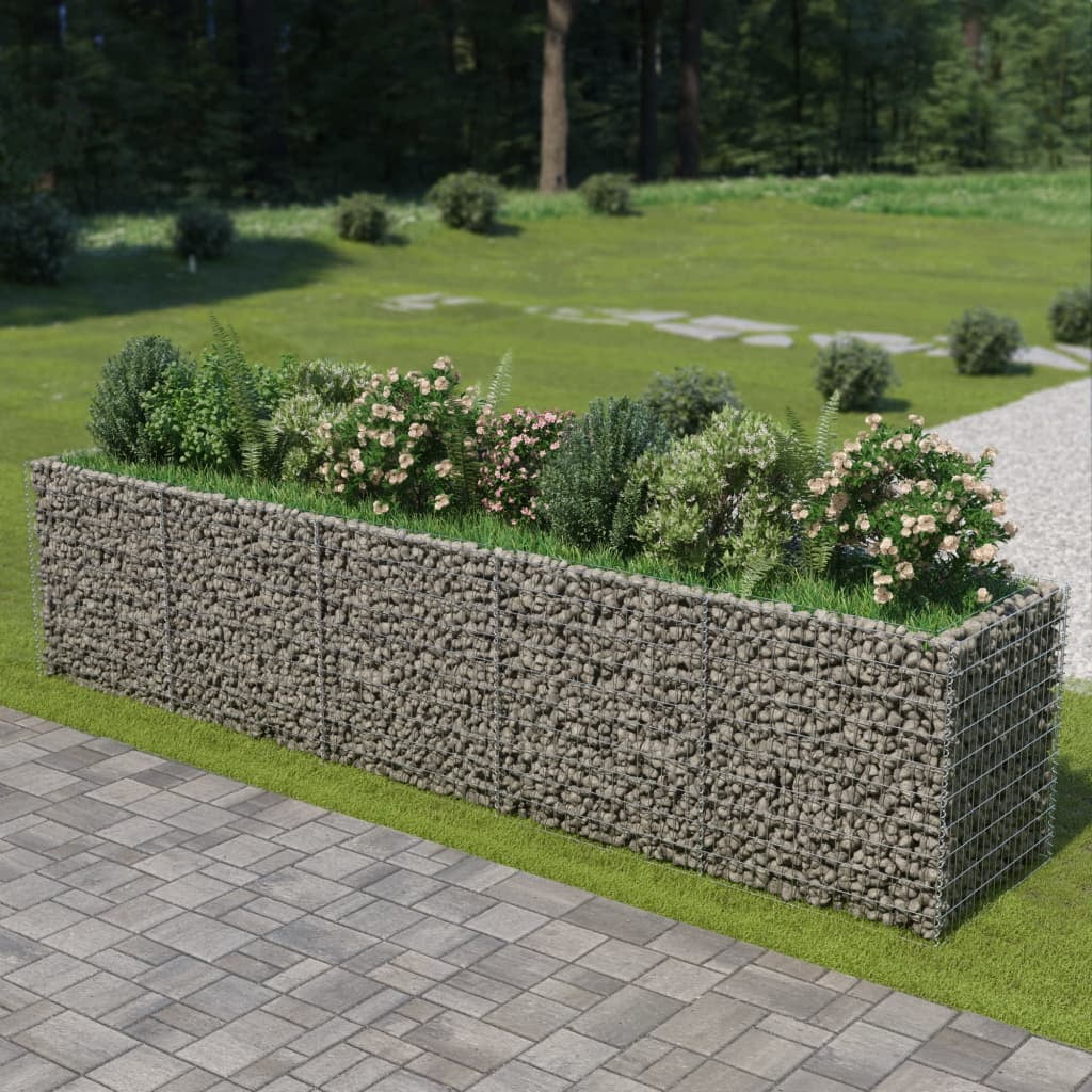 Gabion Raised Bed Galvanised Steel 177.2