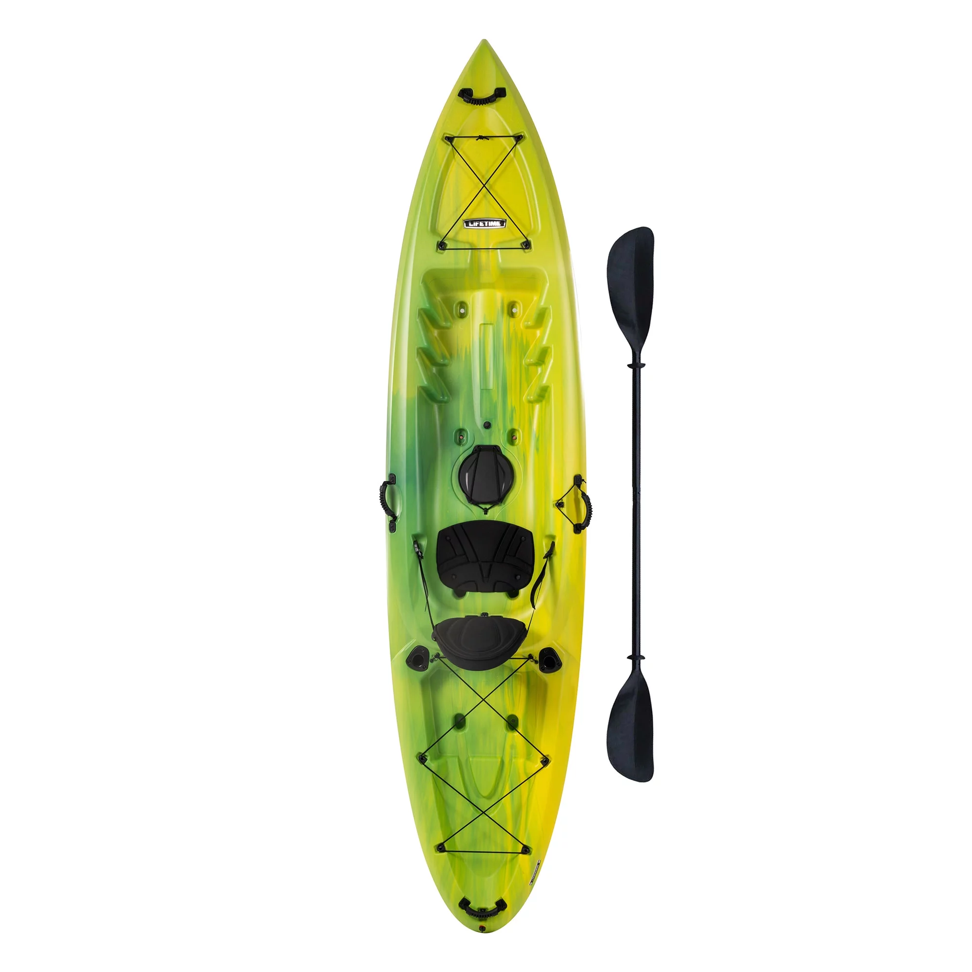 Lifetime Temptation 11 ft Sit-on-Top Kayak, Lemongrass Fusion (90979)