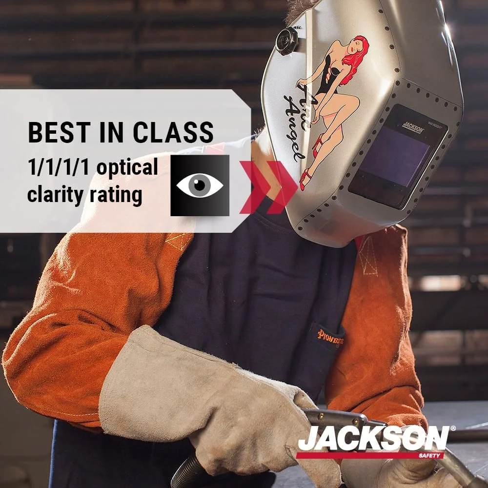 Jackson Safety TrueSight II Digital Auto Darkening Welding Helmet with Bald
