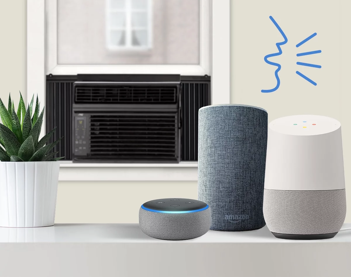 Arctic King 8,000 BTU 115V Smart Window Air Conditioner, Black, WWK08CW91E-B