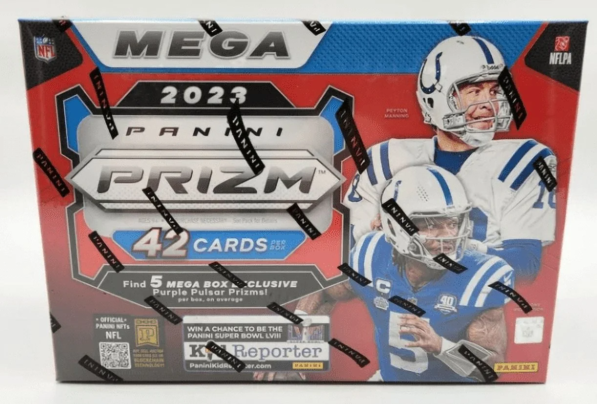 2023 Panini Prizm Football Hobby Mega Box (Purple Pulsar Prizms!)