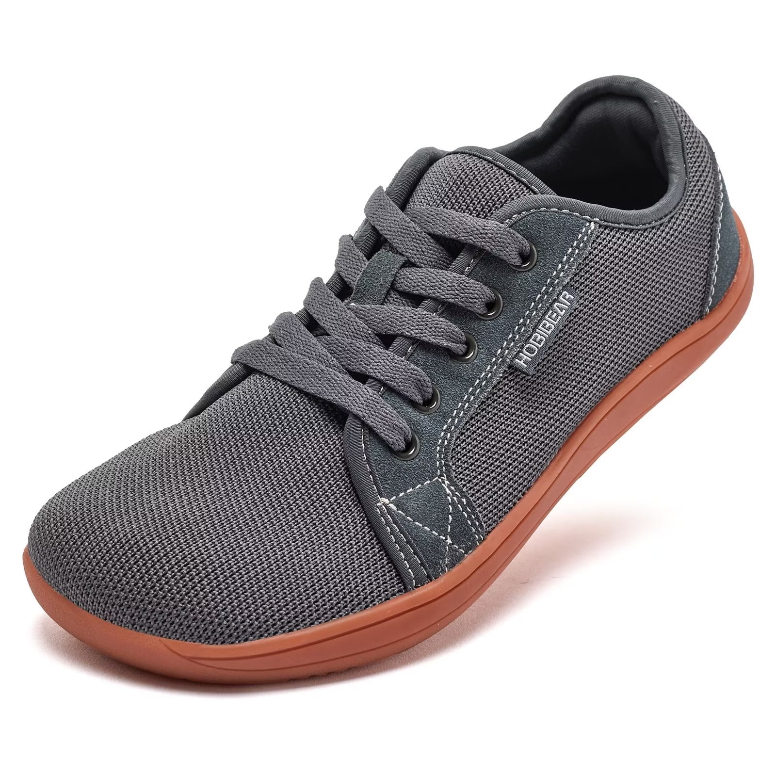 HOBIBEAR Men's Wide Barefoot Shoes Minimalist Sneakers Zero Drop Sole