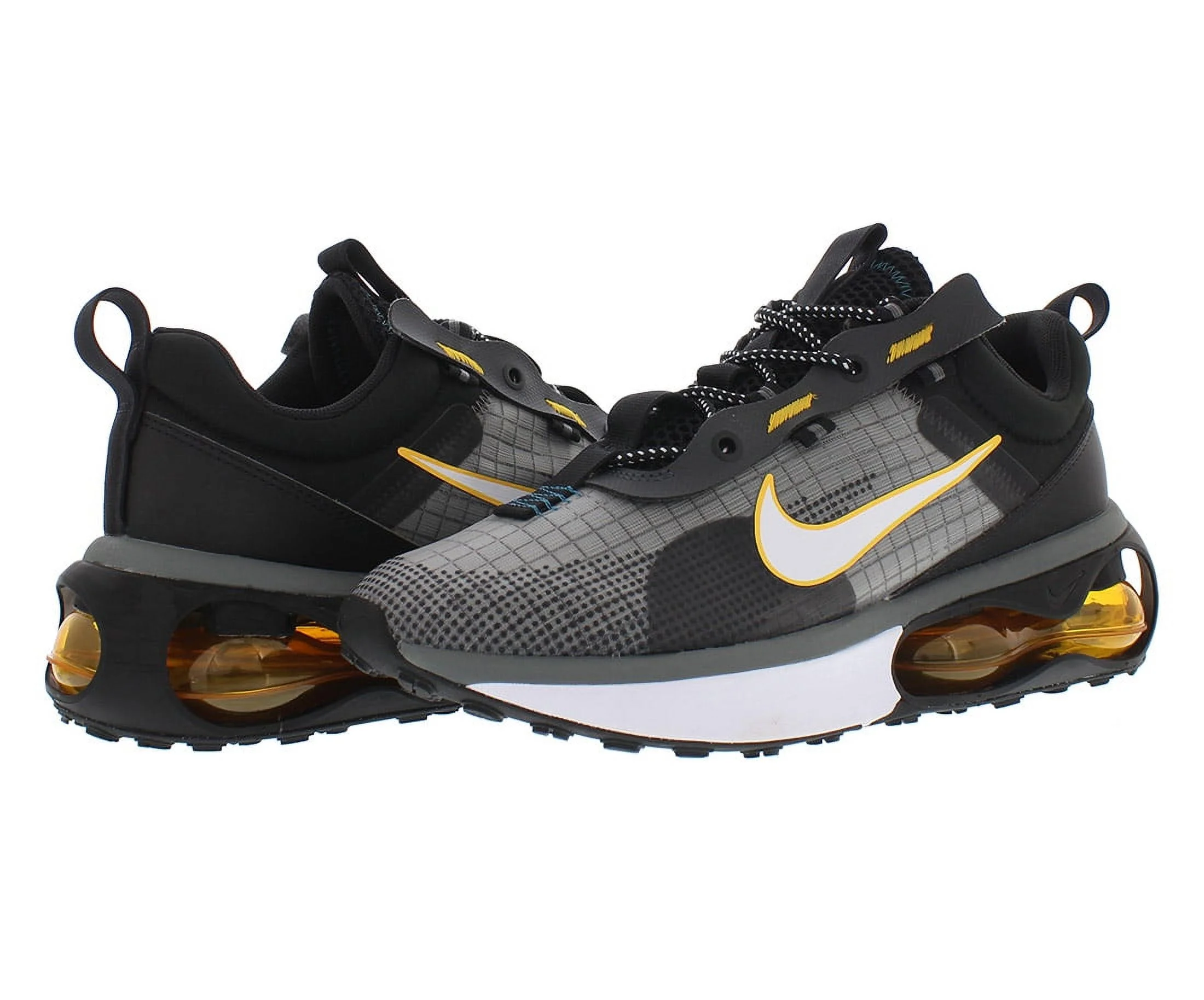 Nike Air Max 2021 Nn Mens Shoes Size 11.5, Color: Grey/Black/Yellow