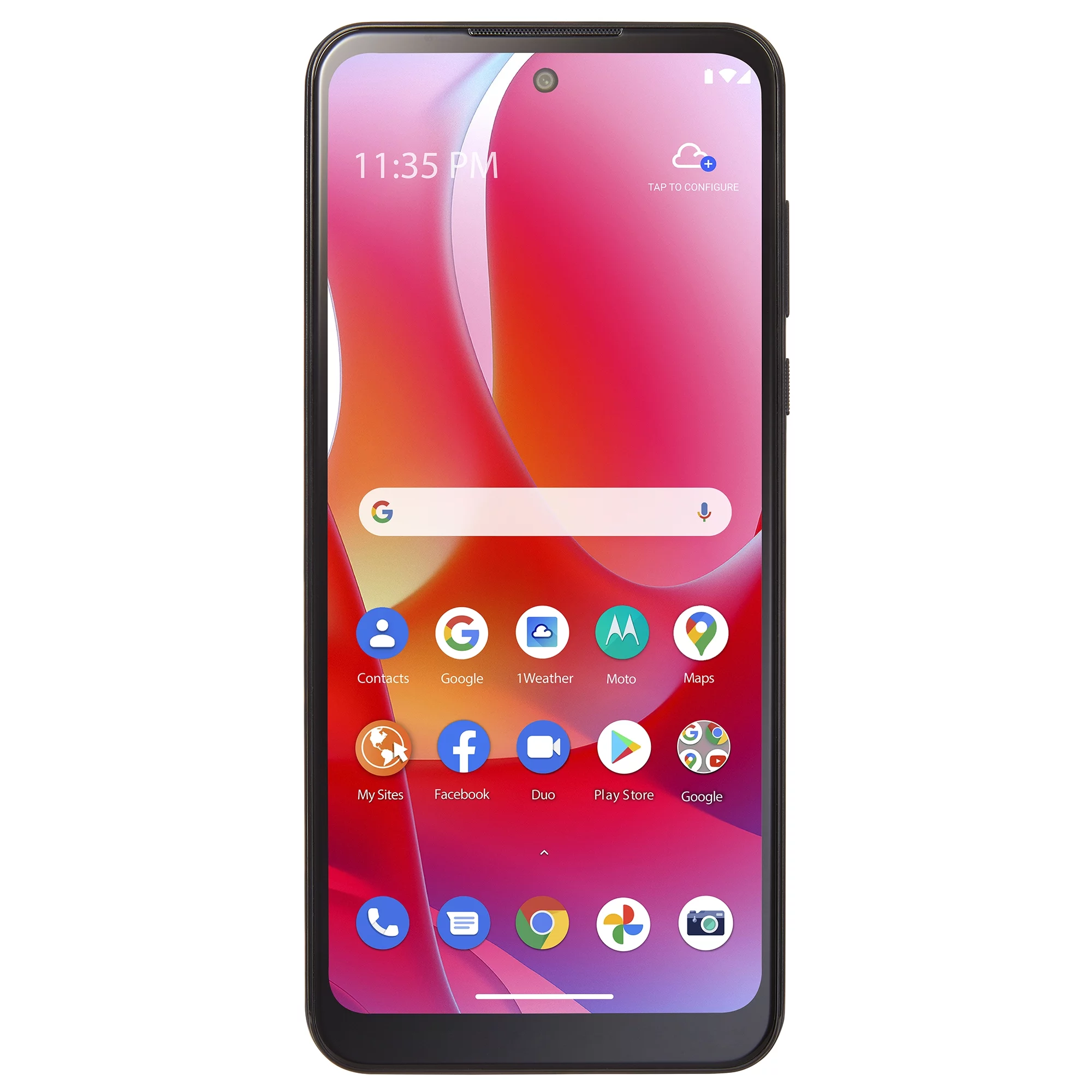 Walmart Family Mobile Motorola Moto G Power (2022), 64GB, Black- Prepaid Smartphone [Locked to Walmart Family Mobile]