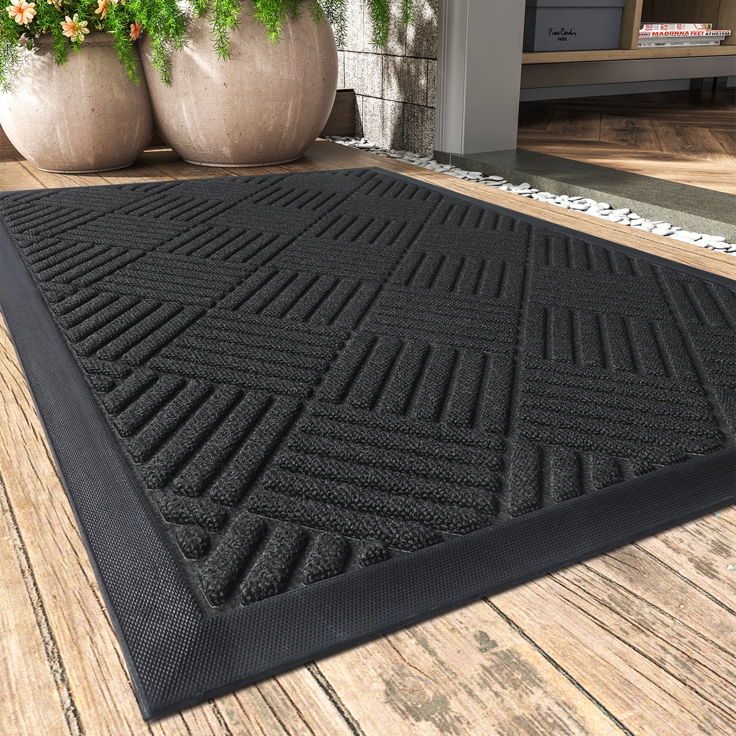 SIXHOME Outdoor Mat Non Slip Doormat 24