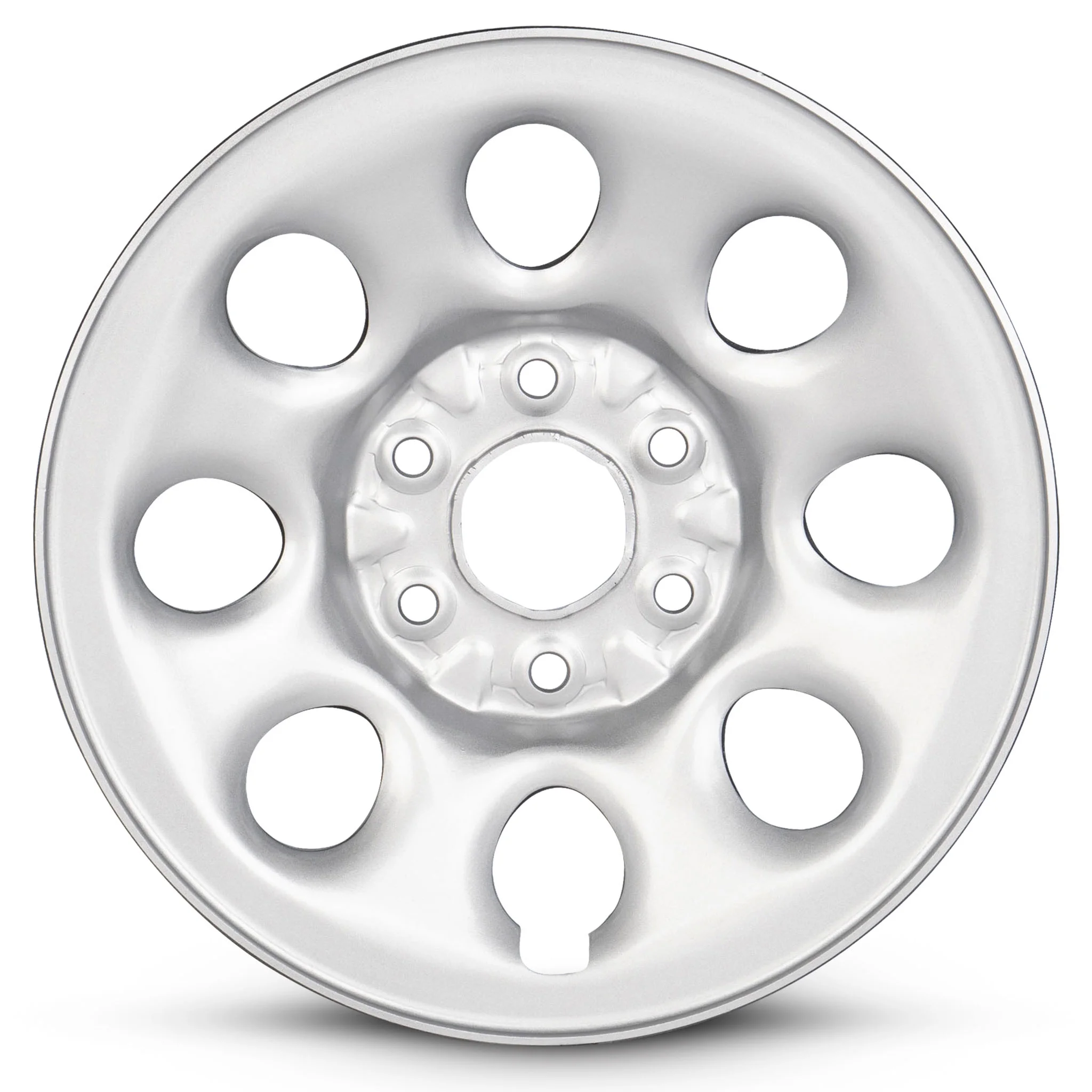 For 2005-2013 GMC Sierra 1500 17 Inch Painted Silver Rim - OE Direct Replacement - Road Ready Car Wheel