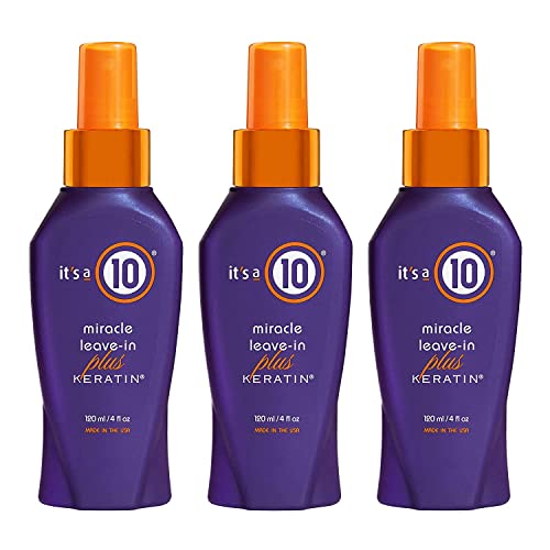 It's a 10 Haircare Miracle Leave-In Plus Keratin Spray, 10 fl. oz (Pack of 2)