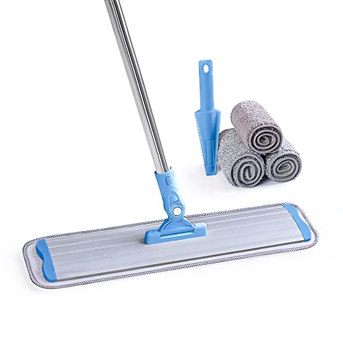 CQT Commercial Flat Microfiber Floor Mop Cleaning System 18