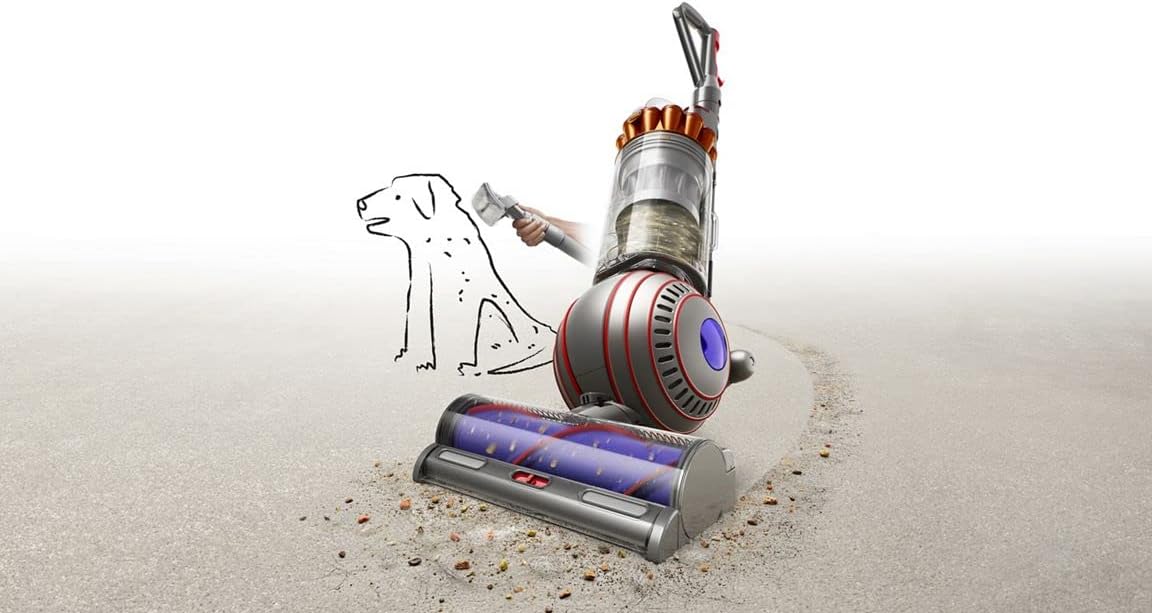 Dyson Ball Animal 3 Extra Upright Vacuum - Copper/Silver (Renewed)
