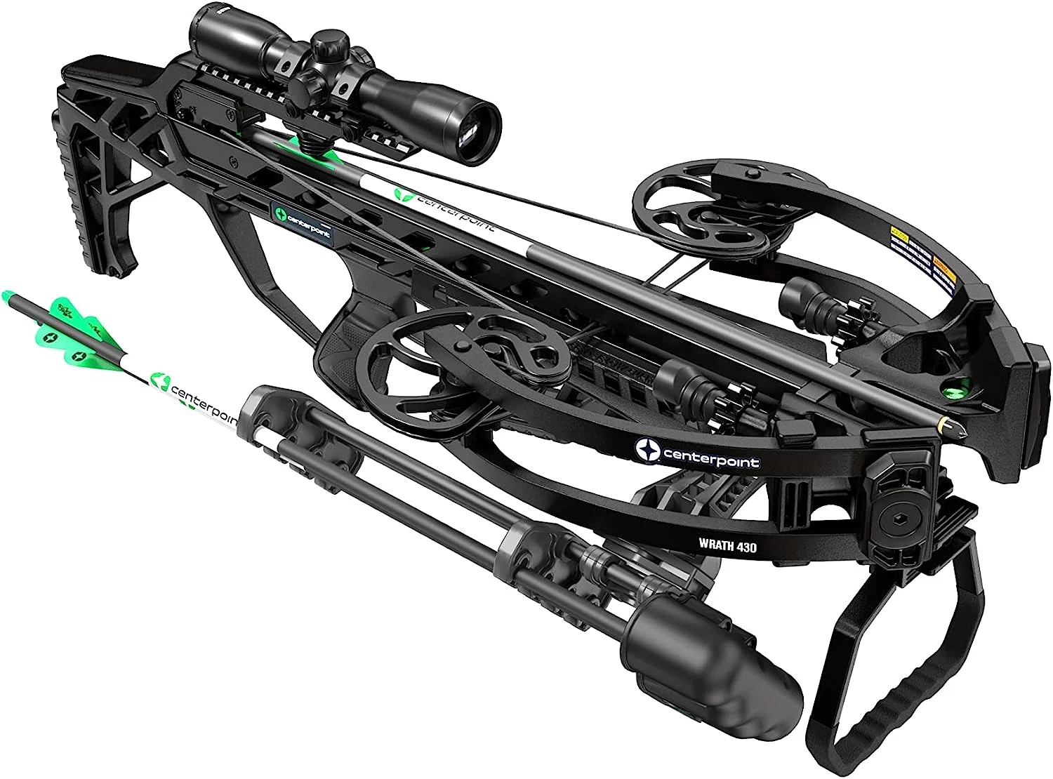 CenterPoint Archery Wrath 430 SC Crossbow Package W/ Silent Crank - C0006