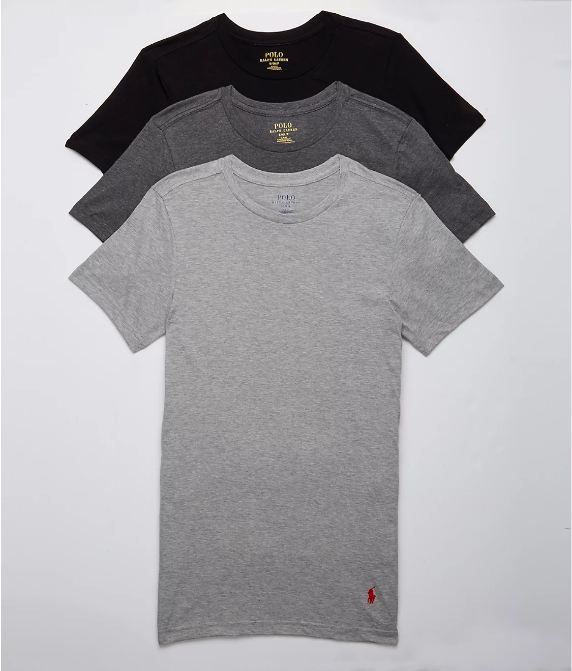 Polo Ralph Lauren Classic Fit Cotton T-Shirts 3-Pack