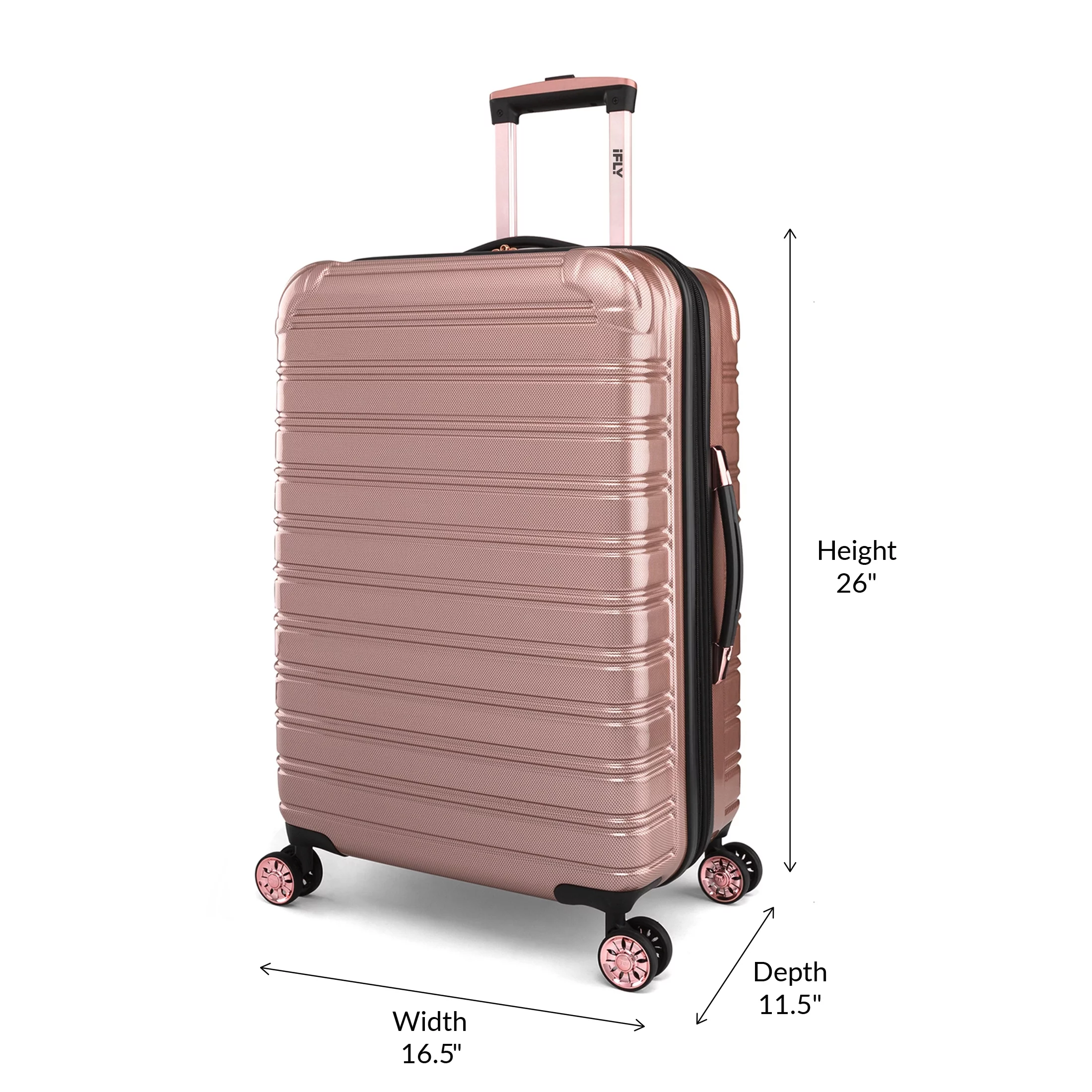 iFLY Hardside Fibertech Luggage 24