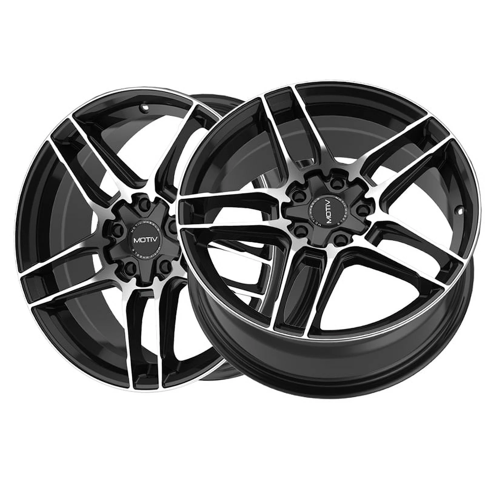 Motiv 16x7.5 5X100 434MB Matic Black Wheel Rim