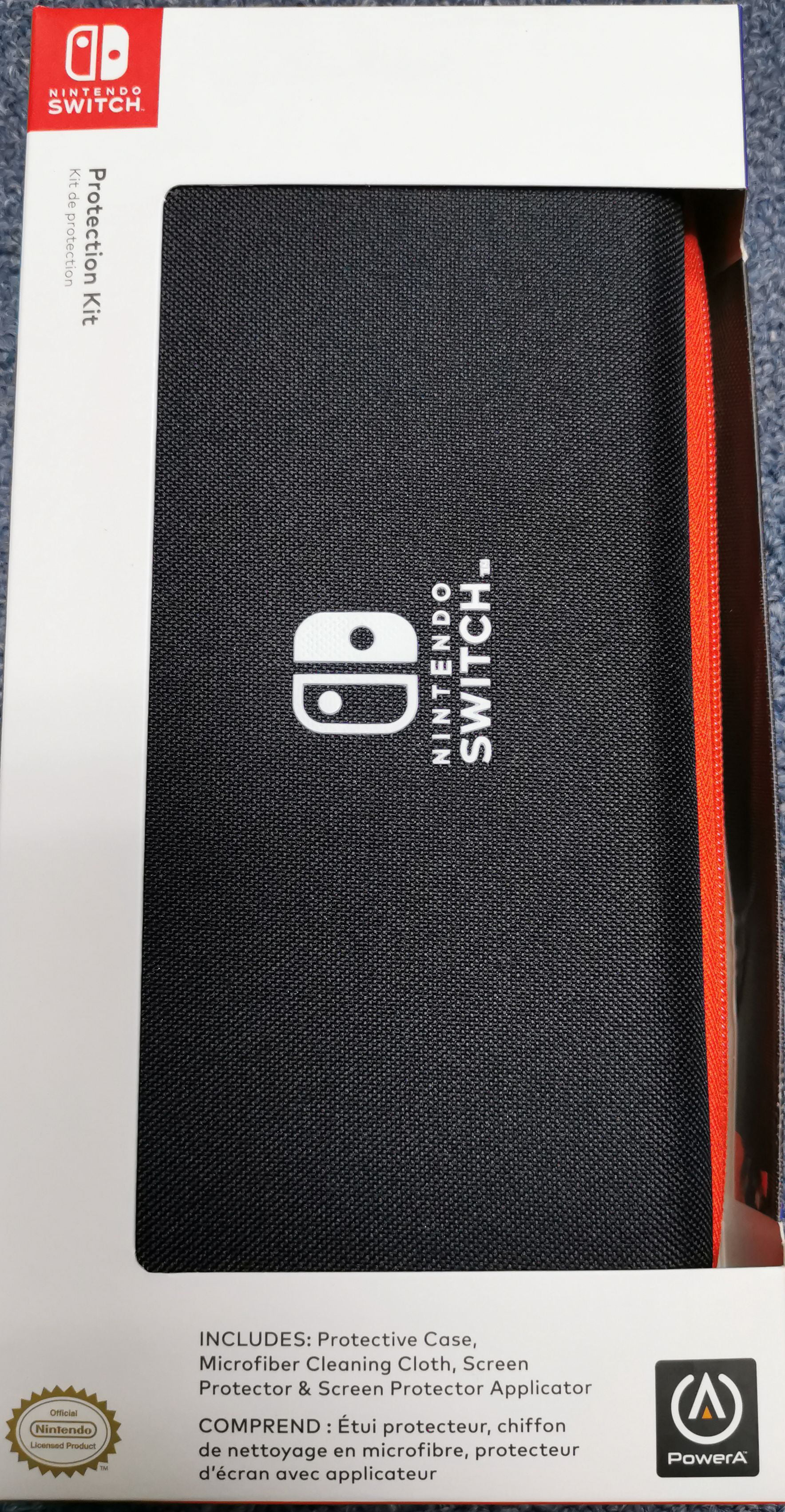 Nintendo Switch Console with Blue & Red Joy-Con, Mario Kart 8 Deluxe (Full Game Download) & 3 Month Membership