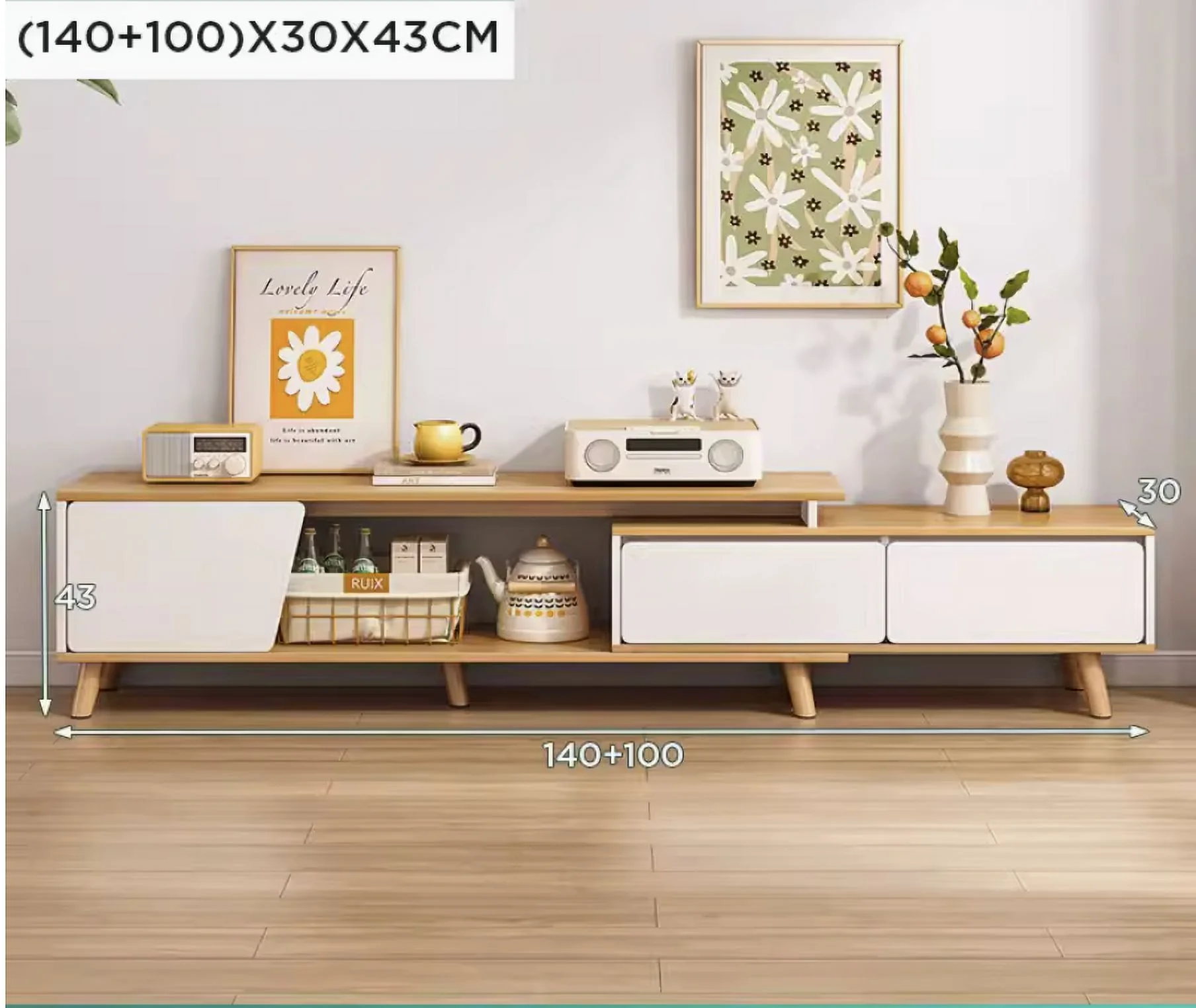 TV Cabinet for TVs up to 65