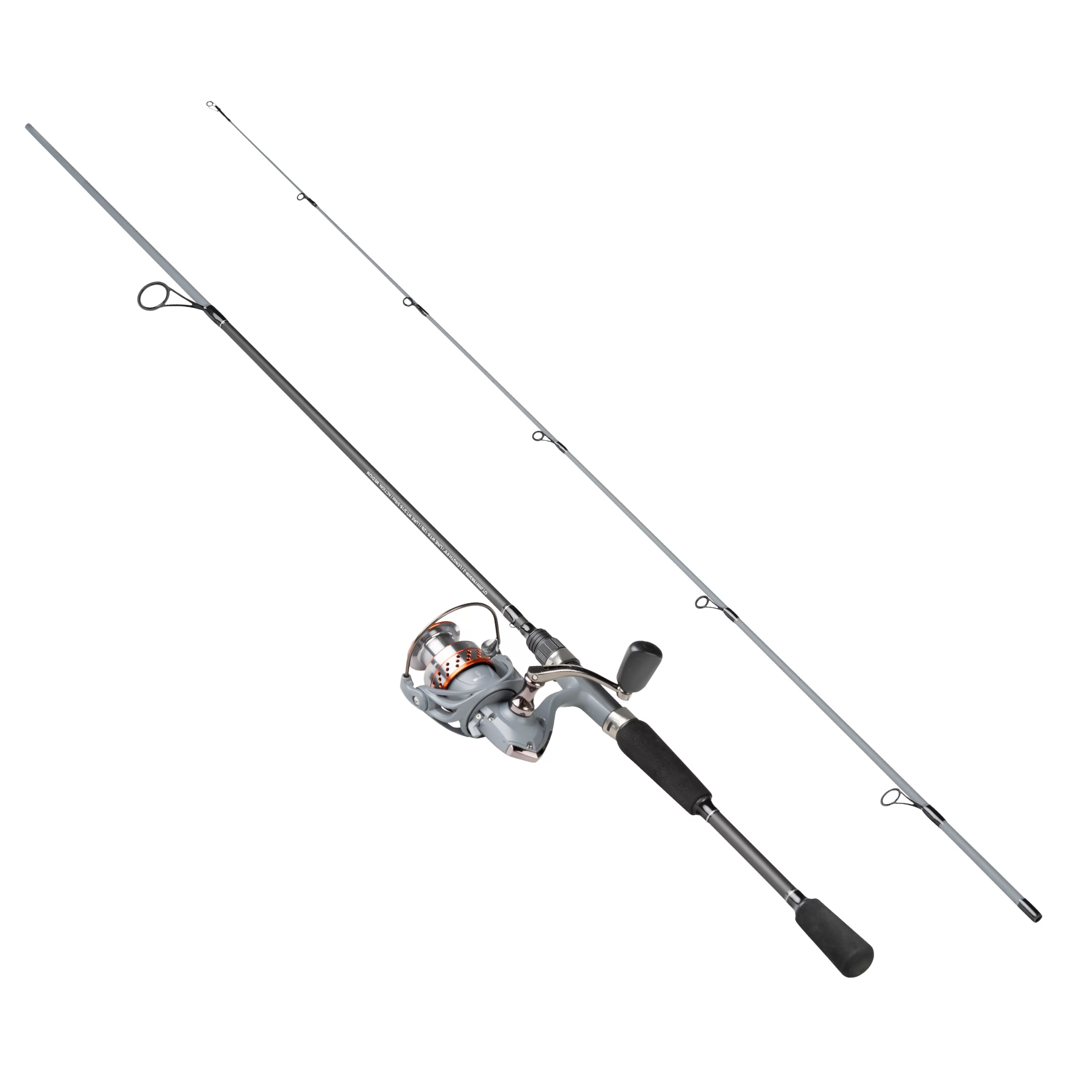 Ozark Trail OT Spinning Rod & Reel Fishing Combo, 6ft 6in