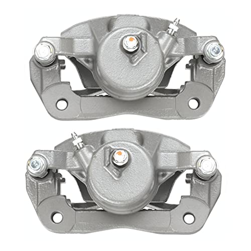 AutoShack Front Brake Calipers Assembly Pair Set of 2 Driver and Passenger Side Replacement for 2003-2017 Honda Accord 2013-2019 Civic 2014 Fit 2016 CR-Z 2013-2015 Acura ILX 1.8L 2.4L FWD BC29832PR