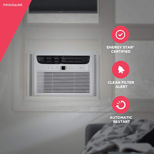 FRIGIDAIRE BTU Window-Mounted Mini-Compact Air Conditioner with Mechanical Controls