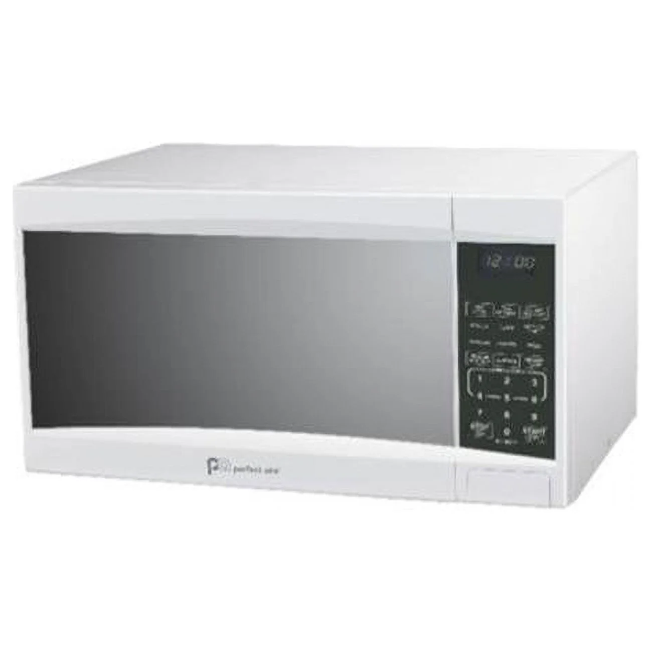 Perfect Aire  1.1 Cu. ft. Microwave Oven, Sliver & White