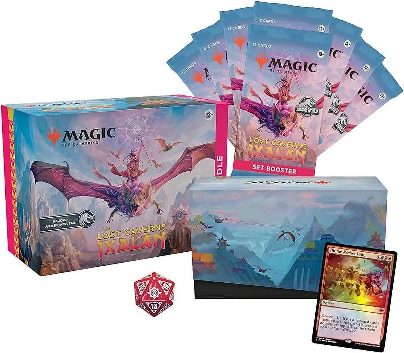 Magic: The Gathering Lost of Caverns Ixalan Bundle  8 Set Boosters -  1.3 lb