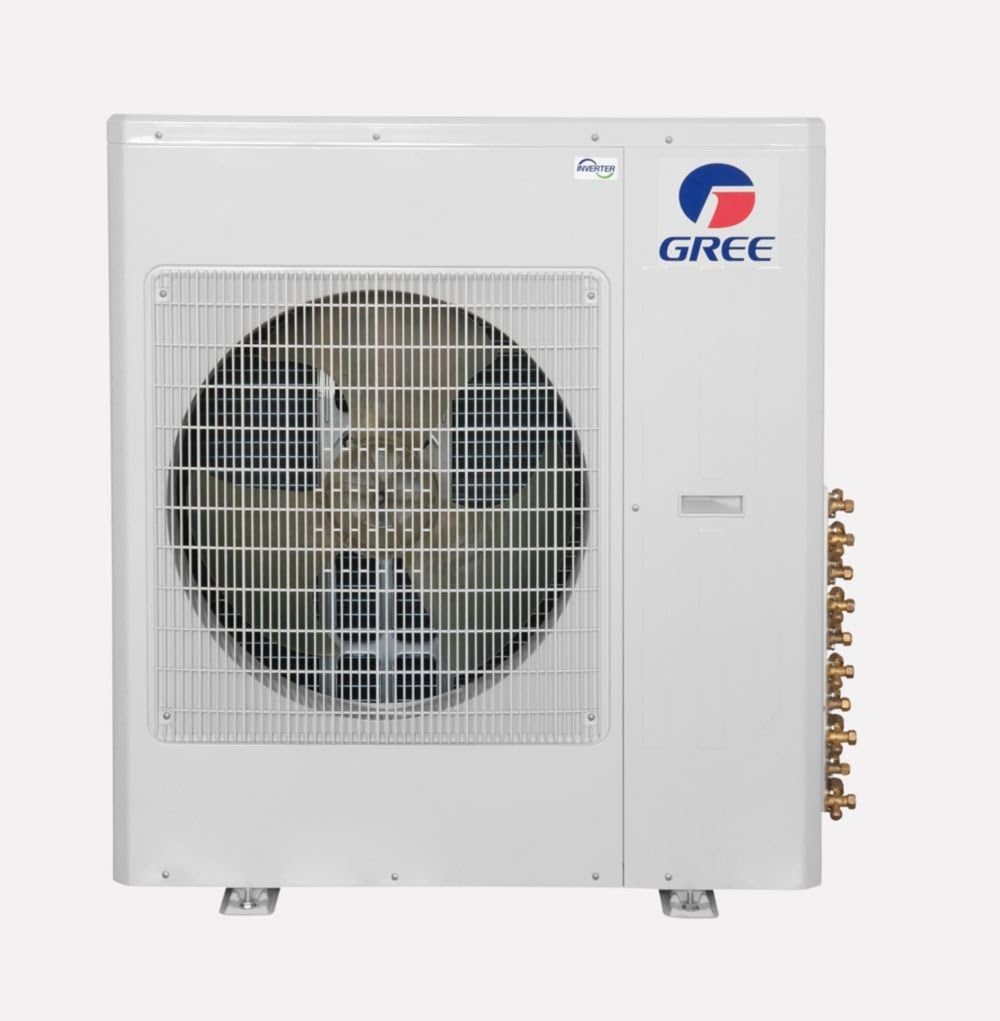 Gree MULTI42CVIR401-42,000 BTU Multi21+ Quad-Zone Wall Mount Mini Split Air Conditioner Heat Pump 208-230V (9-9-9-12)