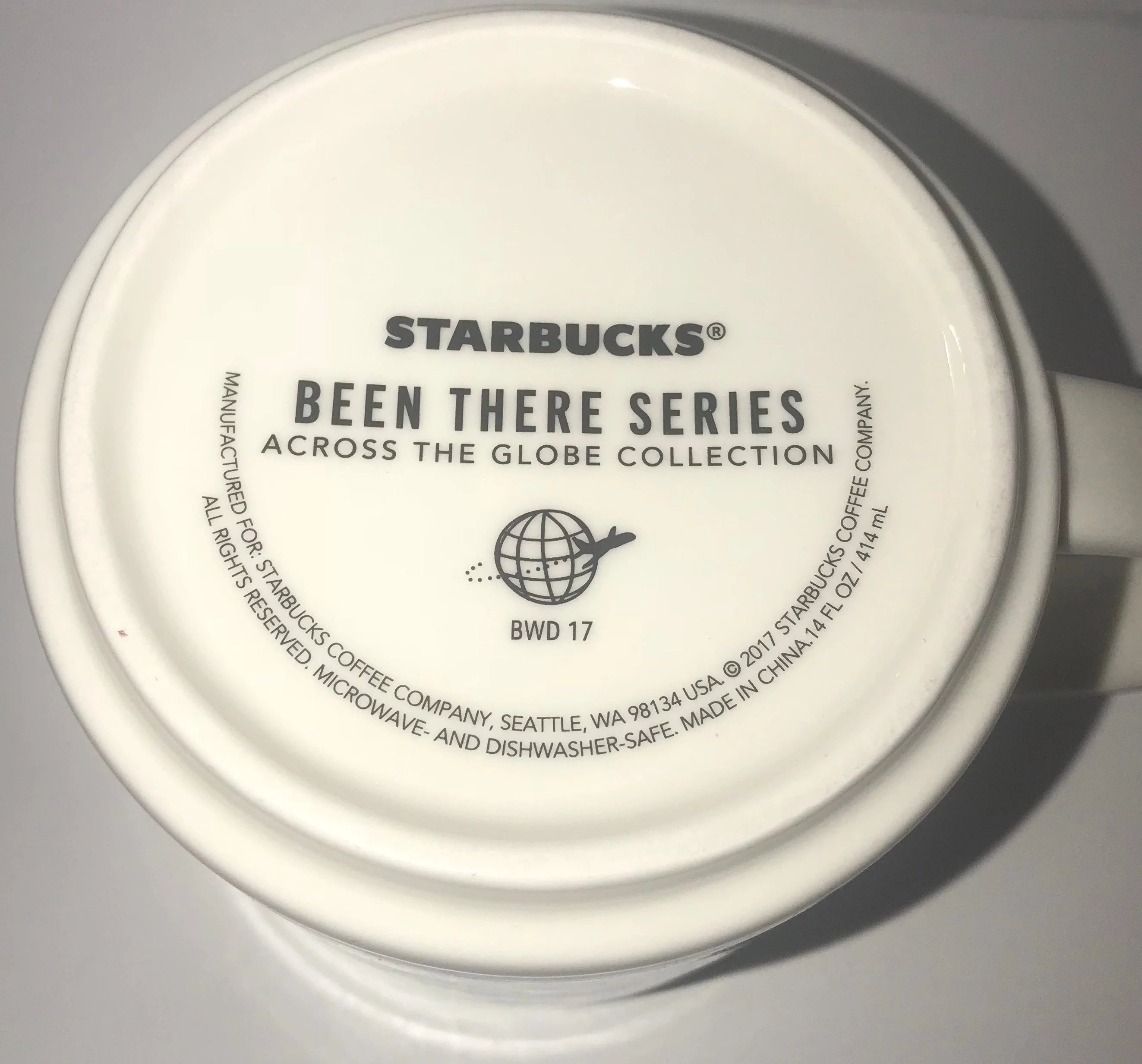 Starbucks Been There Series Georgia Ceramic Coffee Mug, 14 Oz