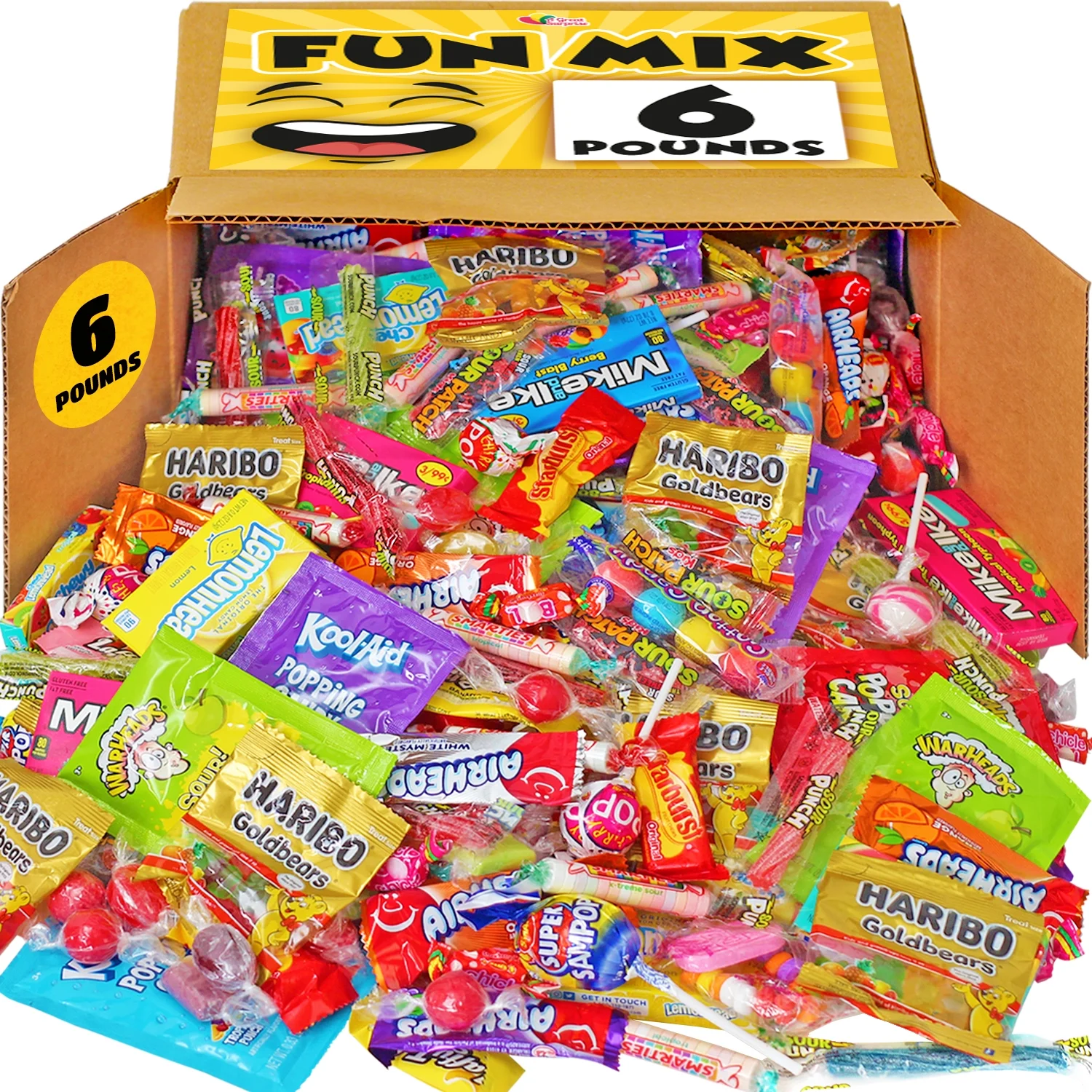 A Great Surprise - Assorted Easter Bulk Candy - 6 Pounds - Goodie Bag Pinata Candies - Party Mix Variety