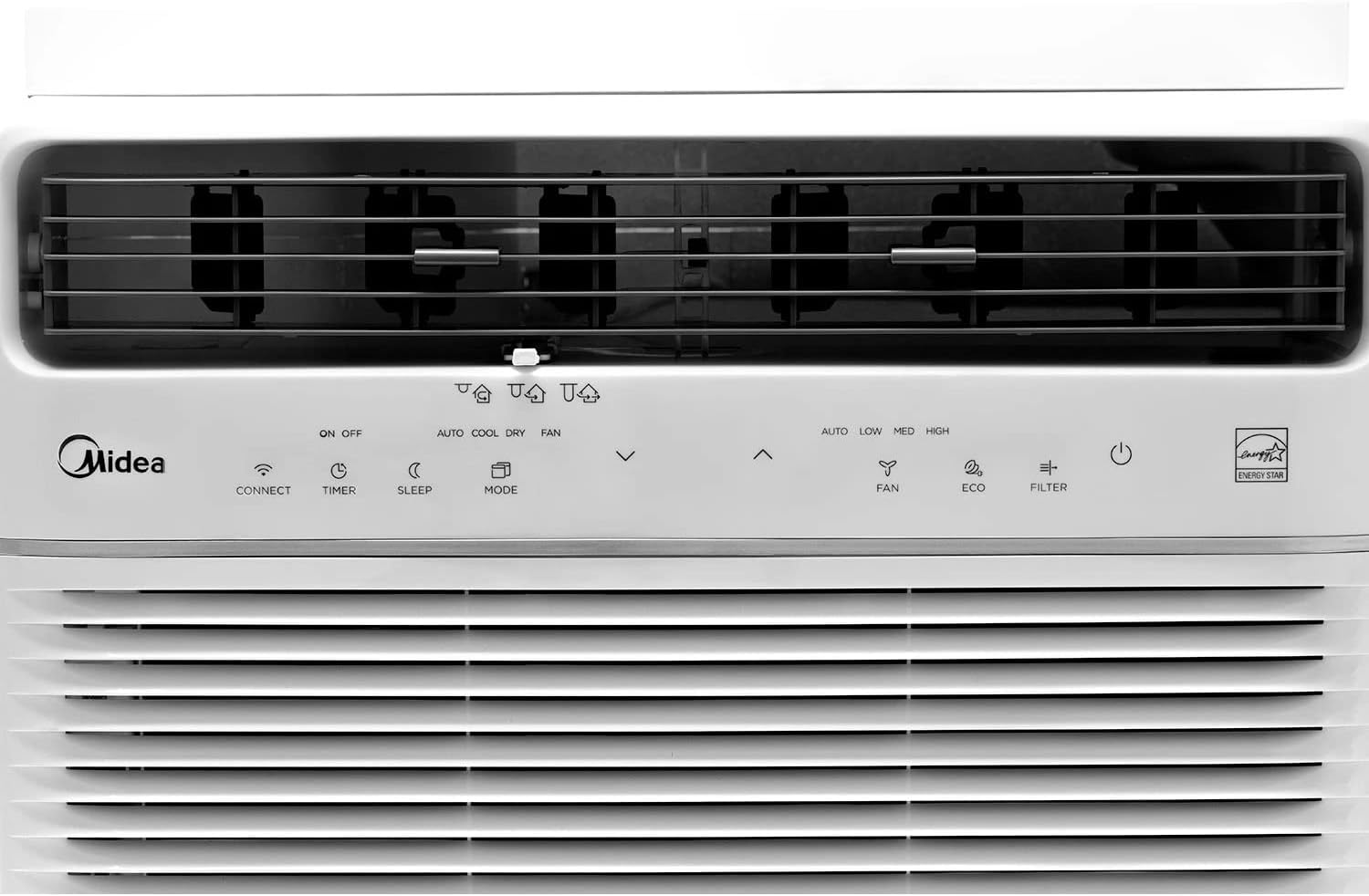 Midea 12,000 BTU Room Window AC, Remote Control, Energy Star WiFi, Voice Control