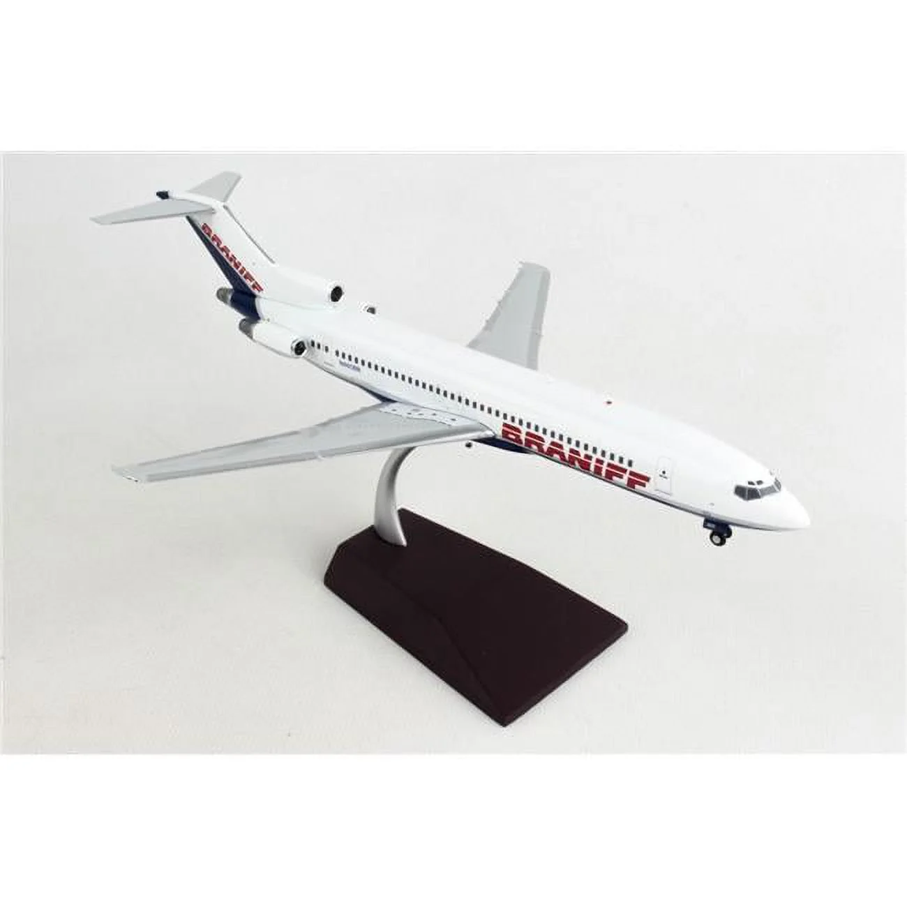 Gemini200 G2BNF1078 1-200 Scale Registration No.N460BN Braniff 727-200 Model Aircraft Toy