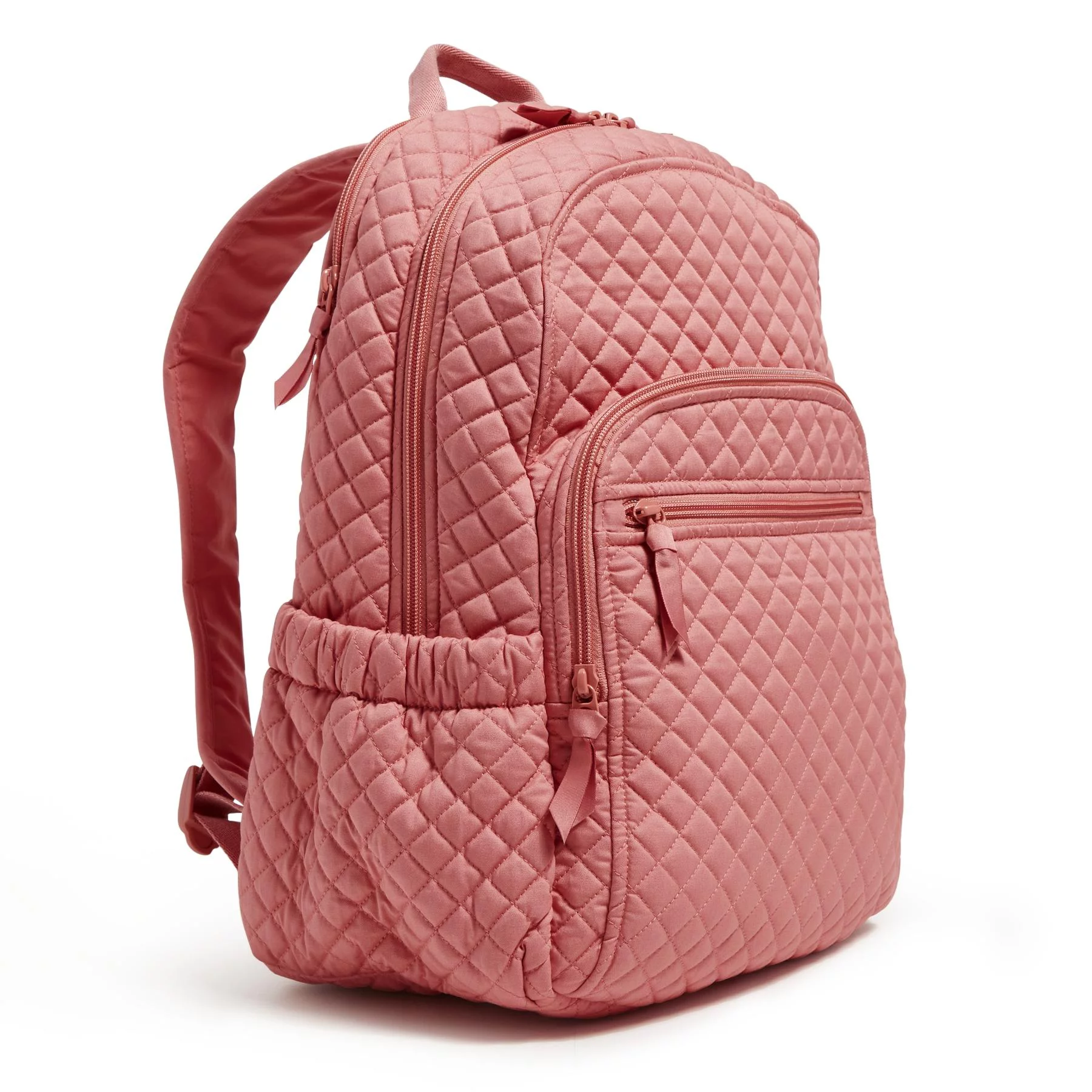Vera Bradley Women's Cotton Campus Backpack Terra Cotta Rose