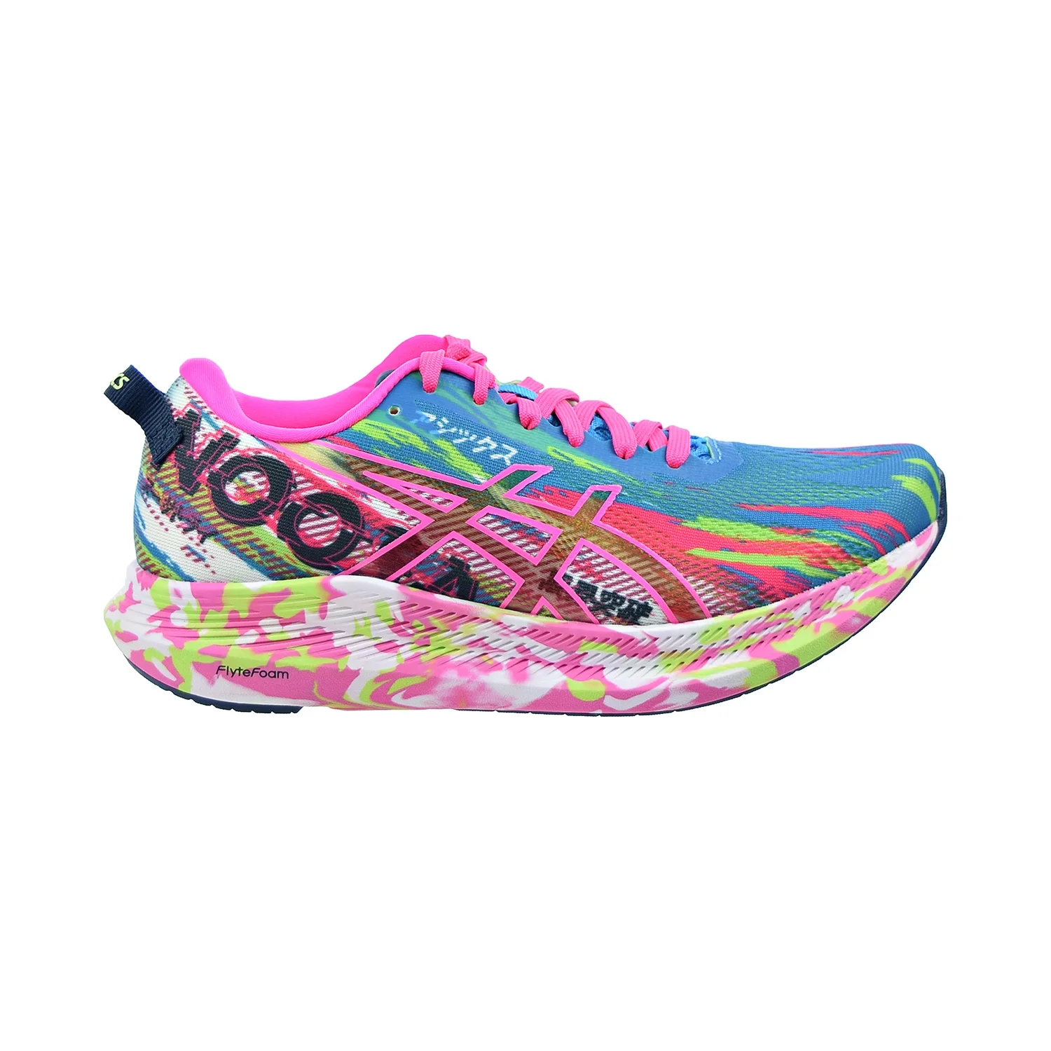 Asics Noosa Tri 13 Women's Shoes Digital Aqua-Hot Pink 1012a898-400