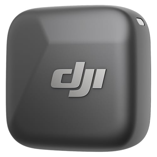 DJI Mic Mini (2 TX + 1 RX + Charging Case), Wireless Microphone for iPhone/Camera/Android, Ultralight, Detail-Rich Audio, 48h Use, Noise Cancelling, Automatic Limiting, Vlog, Streaming