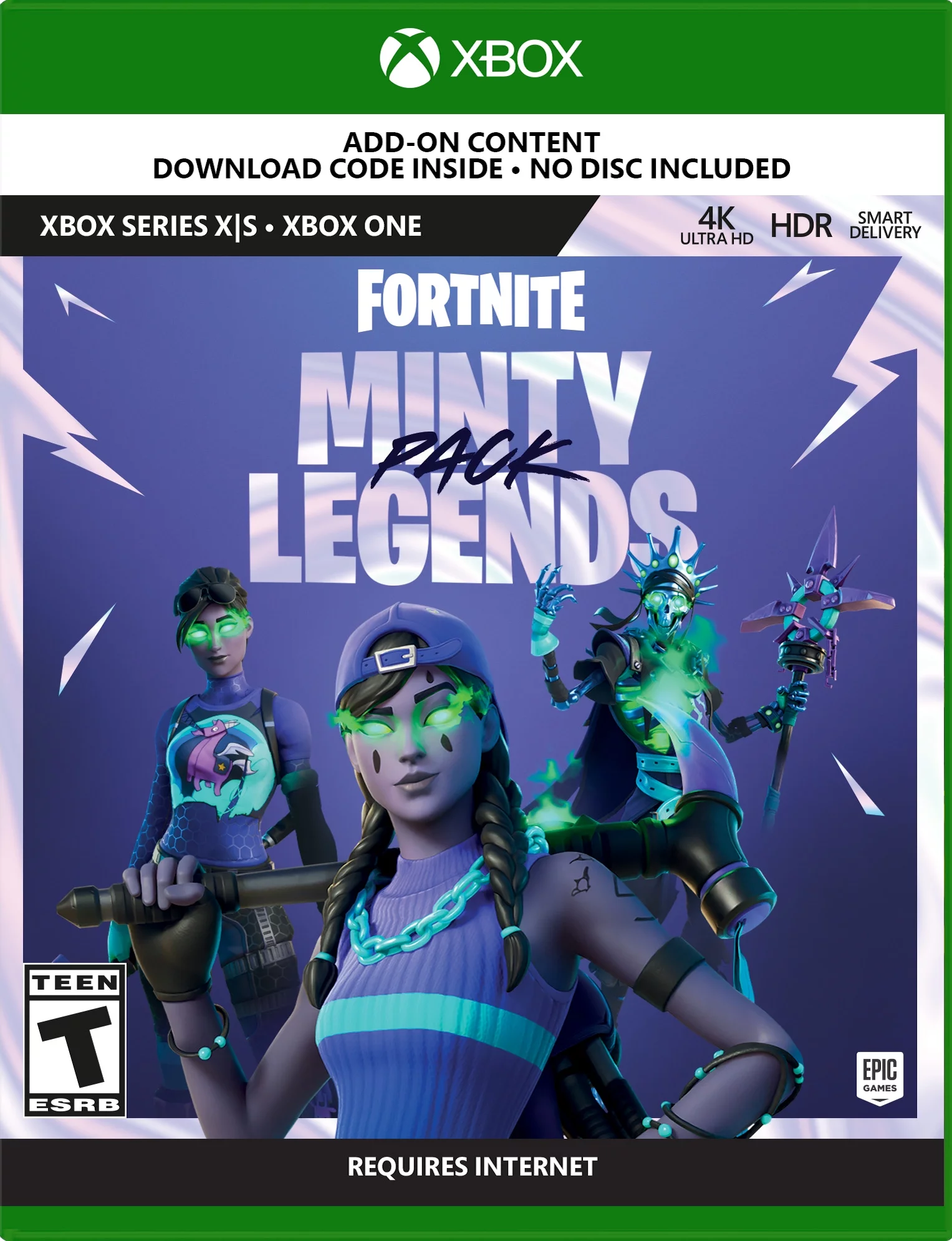 Fortnite Minty Legends Pack, Xbox Series X