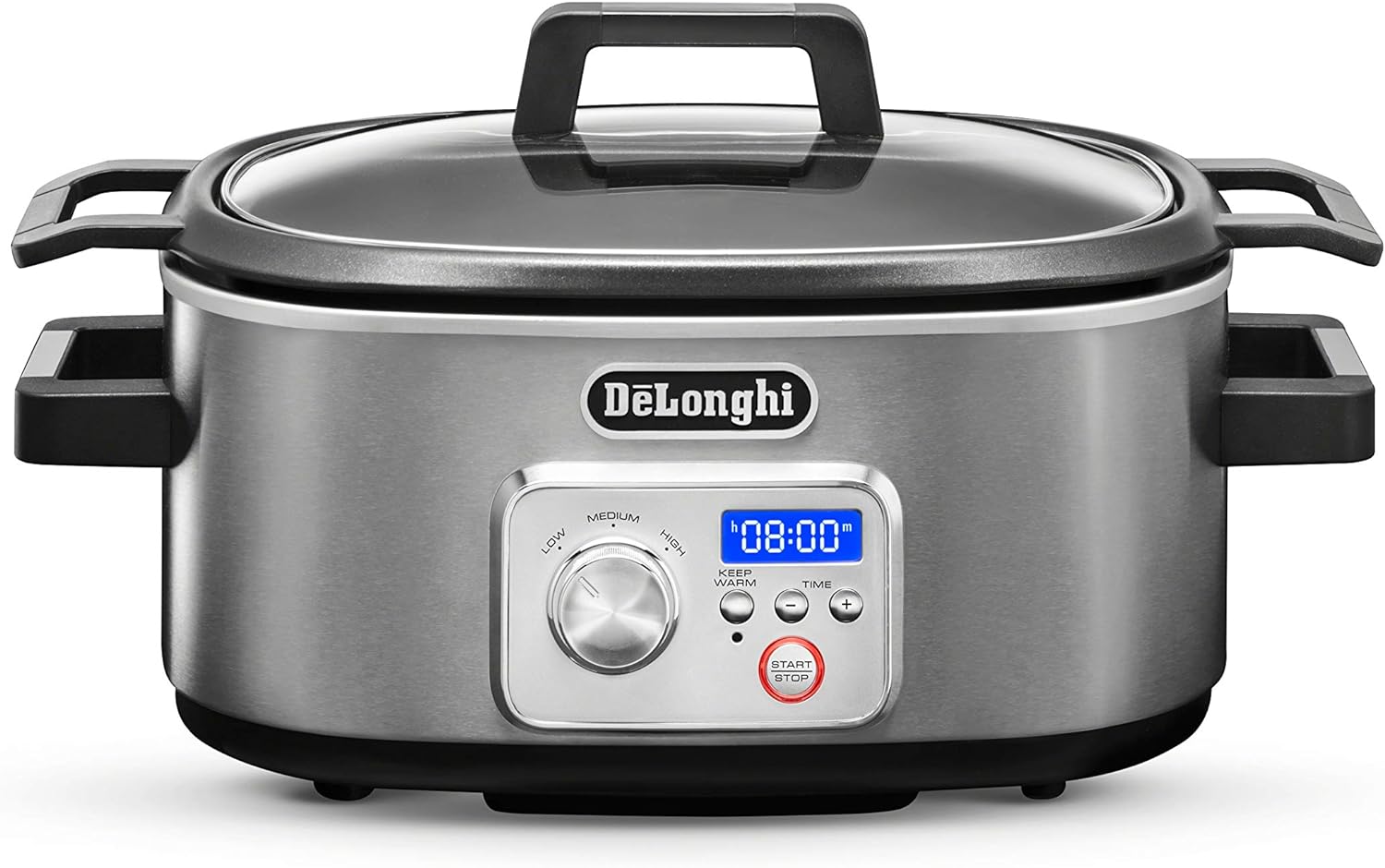 De'Longhi Livenza Programmable Slow Cooker with Stovetop-Safe Pot