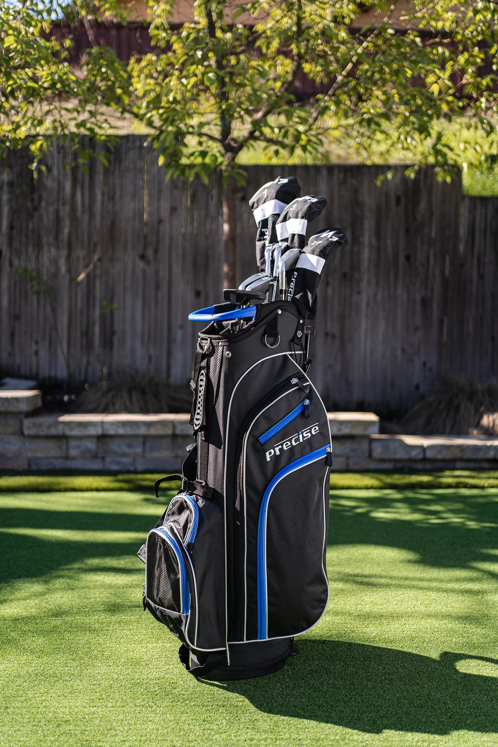 Precise M3 Men's 14 Piece Complete Right Hand Golf Club Package Set - 2 Colors & 3 Sizes Available!