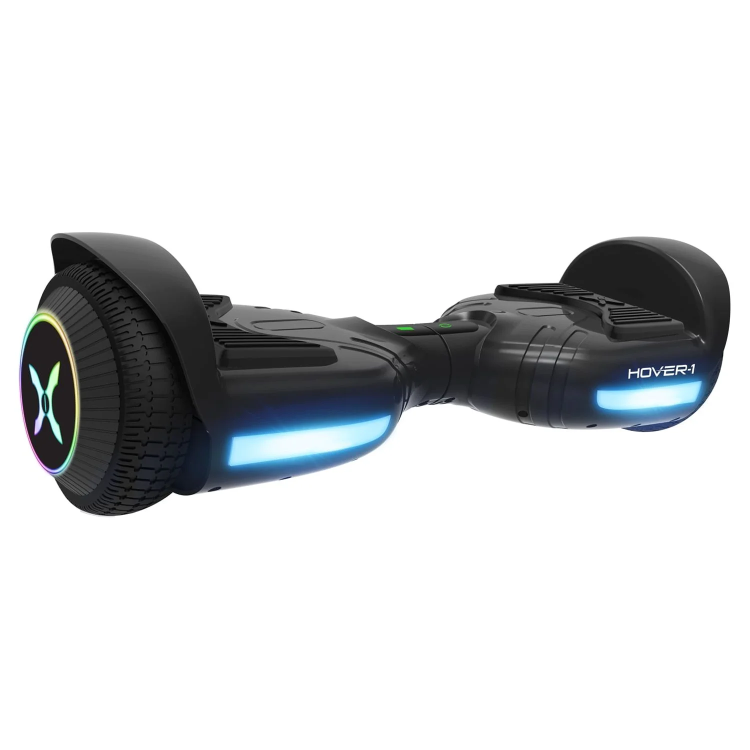 Hover-1 Blast Hoverboard, LED Lights, 160 lbs Max Weight, 7 mph Max Speed, Black